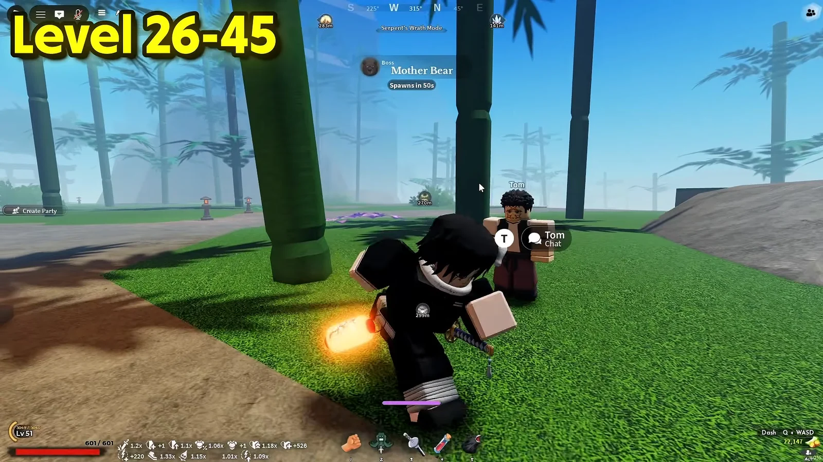 Level 26-45
