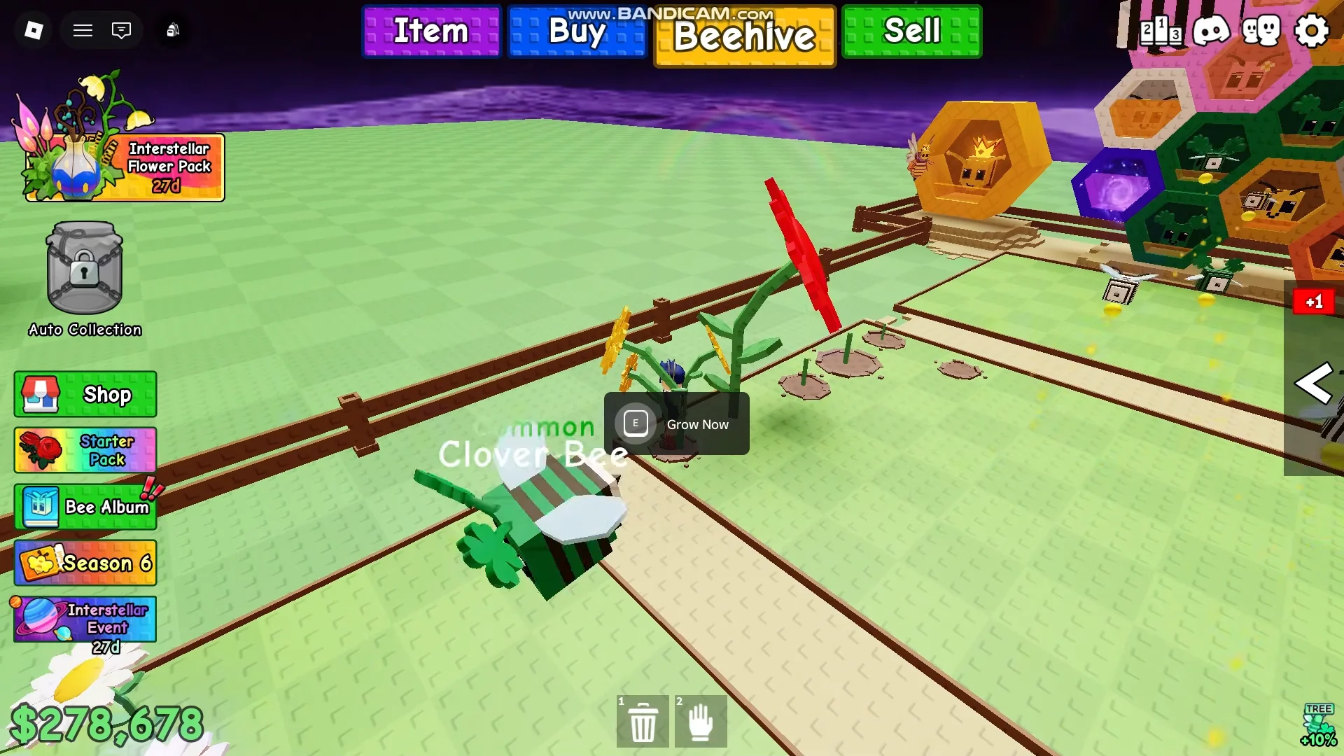 Planting and Spawning Bees