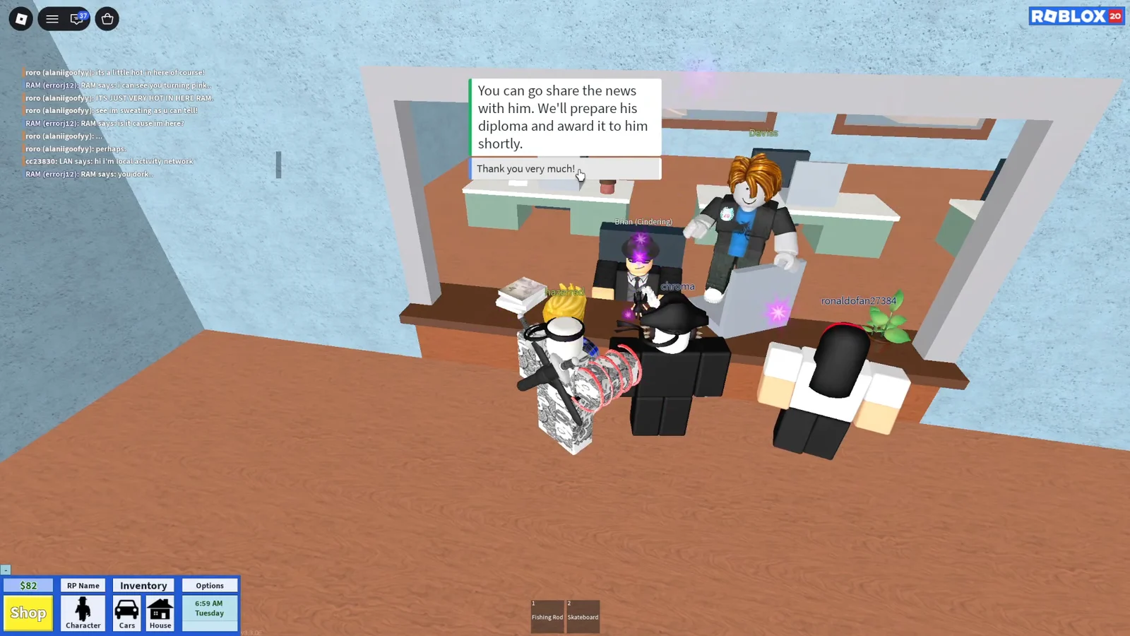 Finalizing Quest with Chuck
