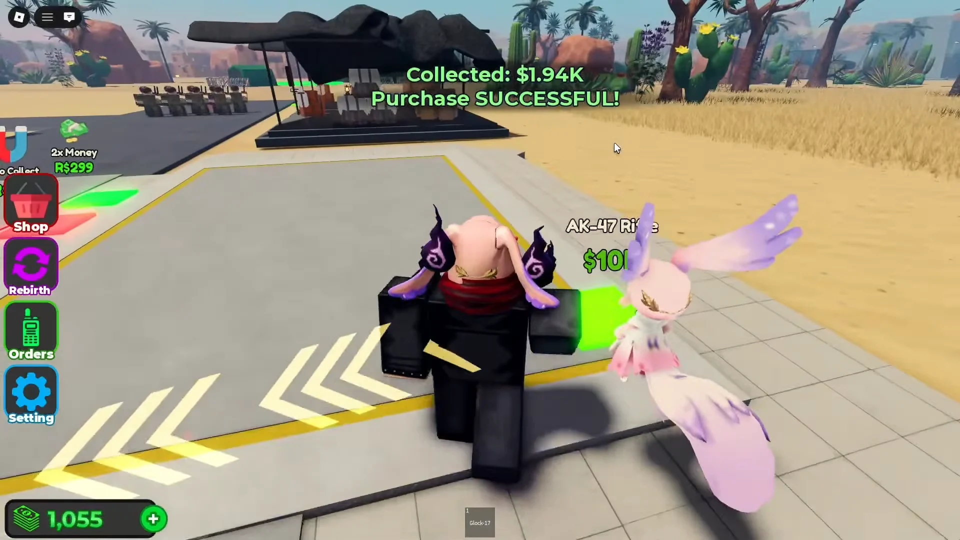 Purchasing Weapon Pad
