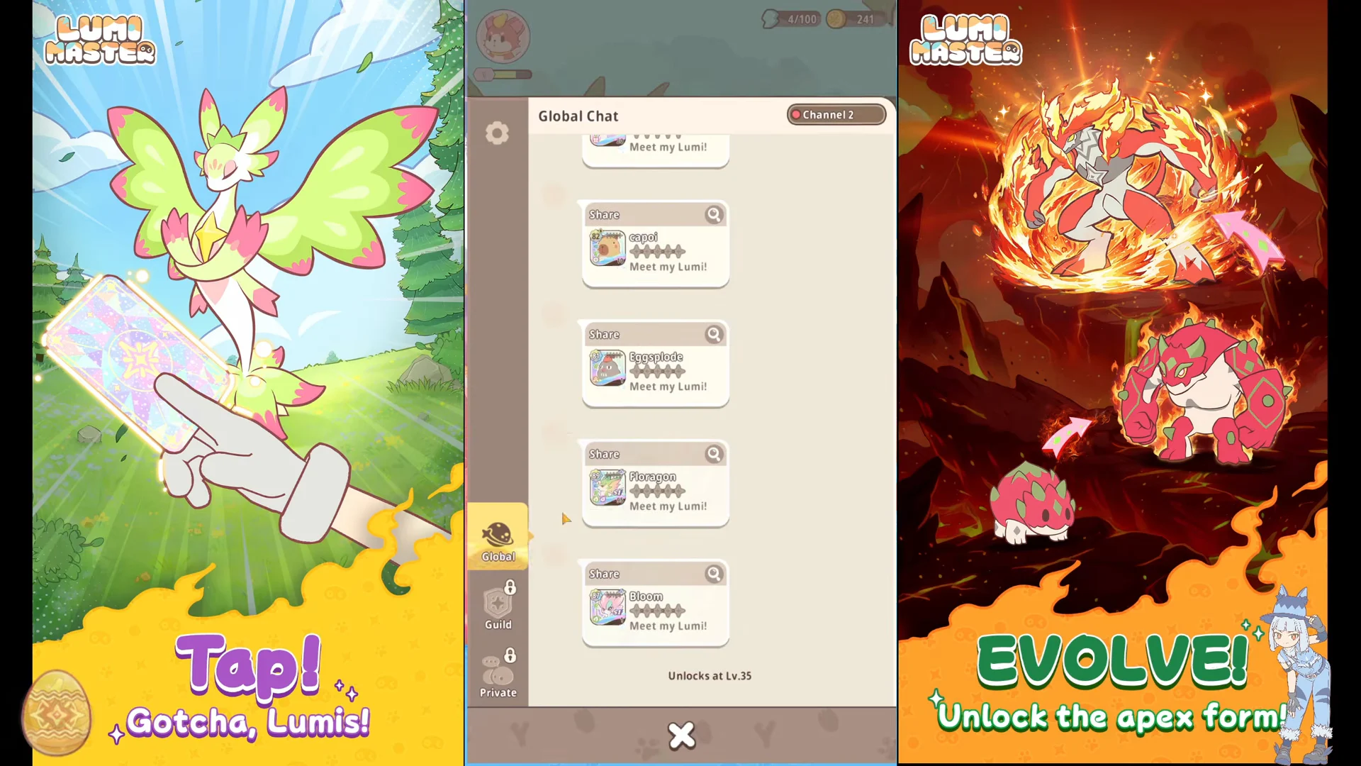 Global Chat & Starting Out