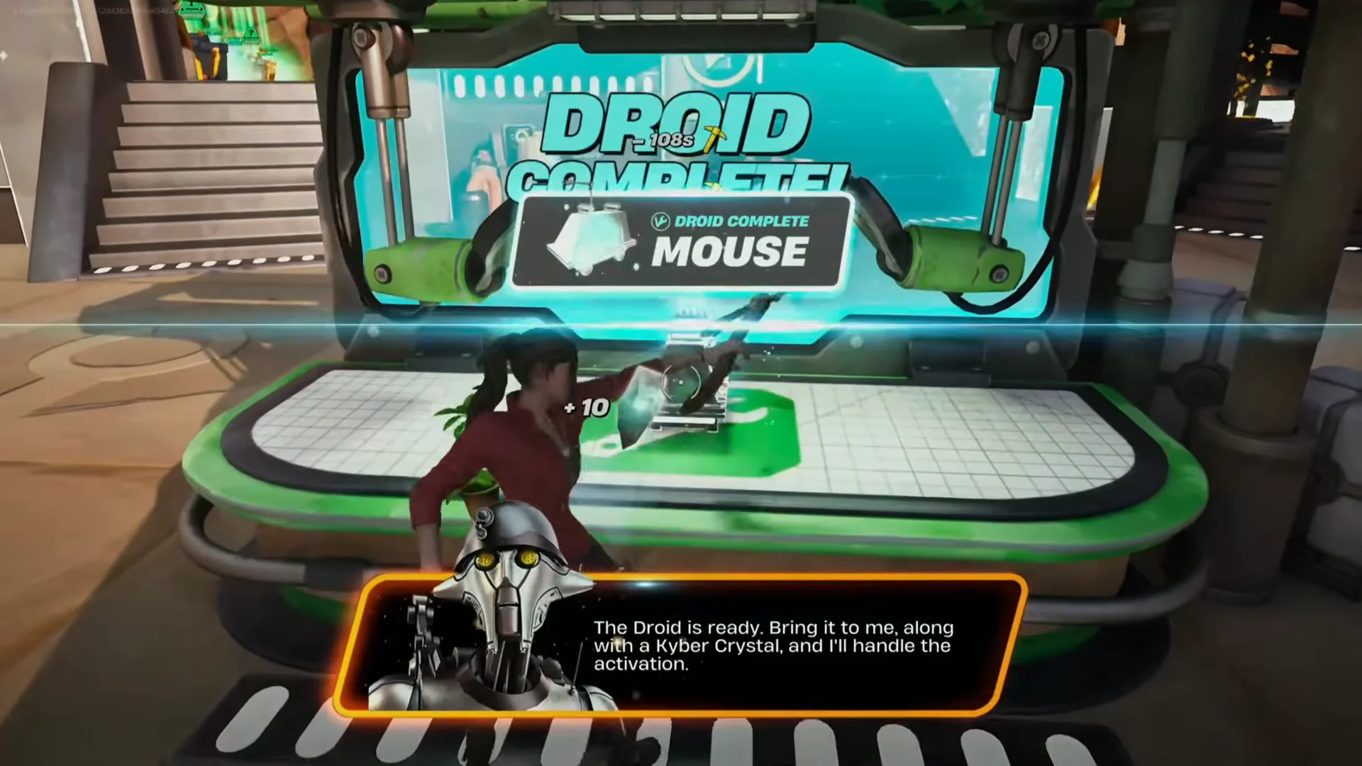 Opening Starter Crate & Crafting Mouse Droid