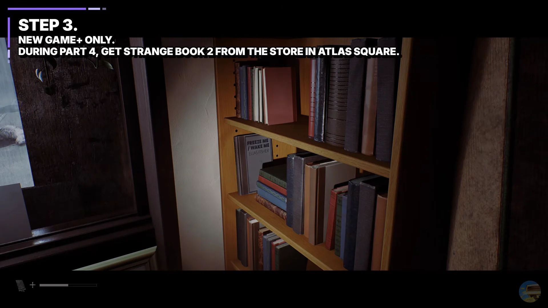 Step 3: Strange Book 2