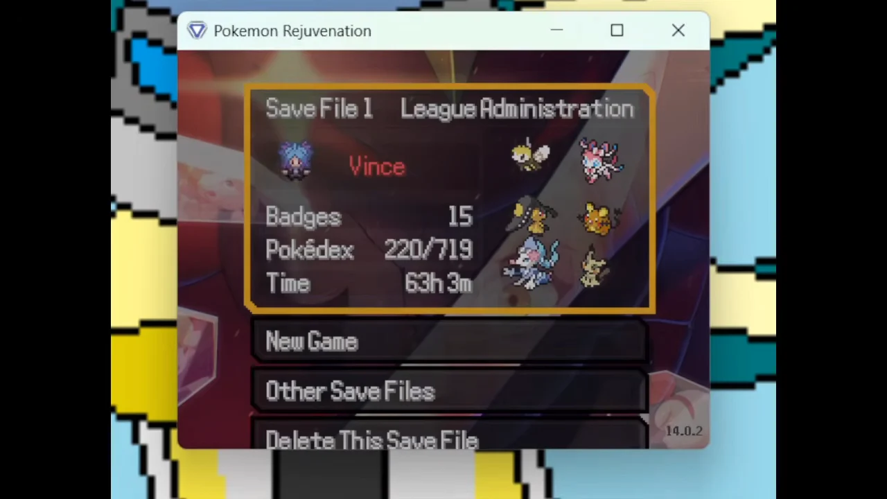 Title and Save Load