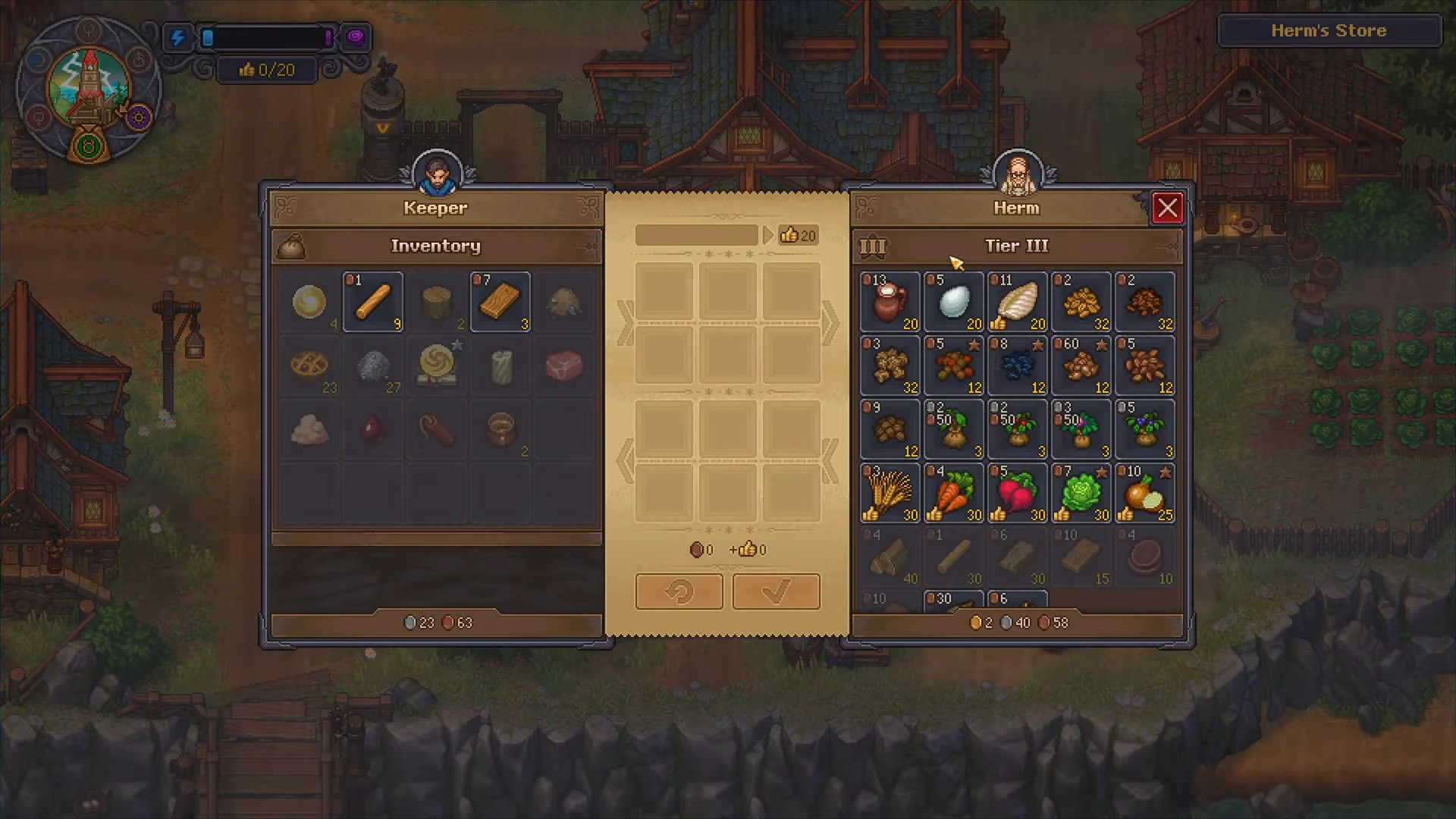 Quest Completion & Store Upgrade