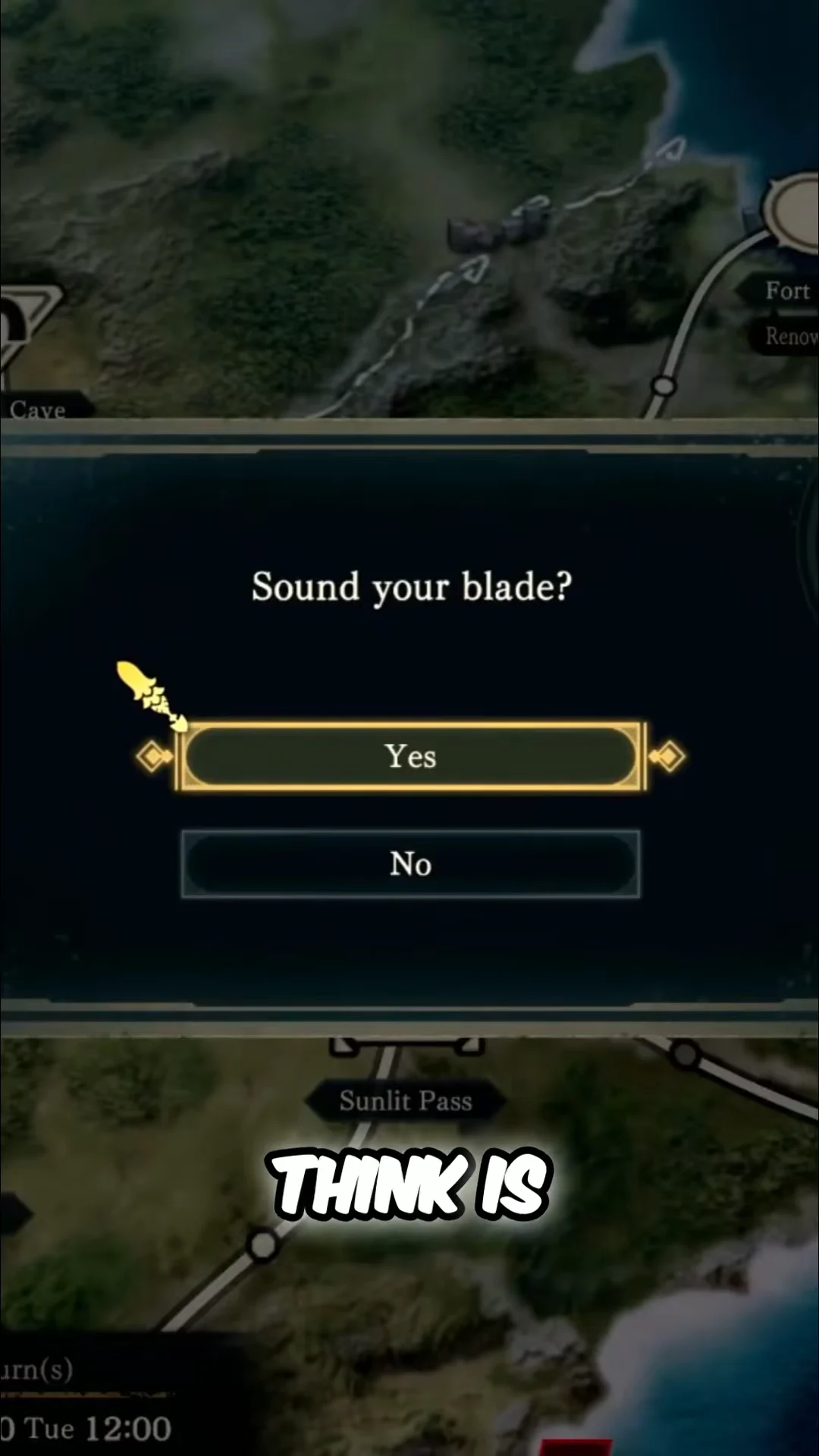 Sounding the blade for extra fights
