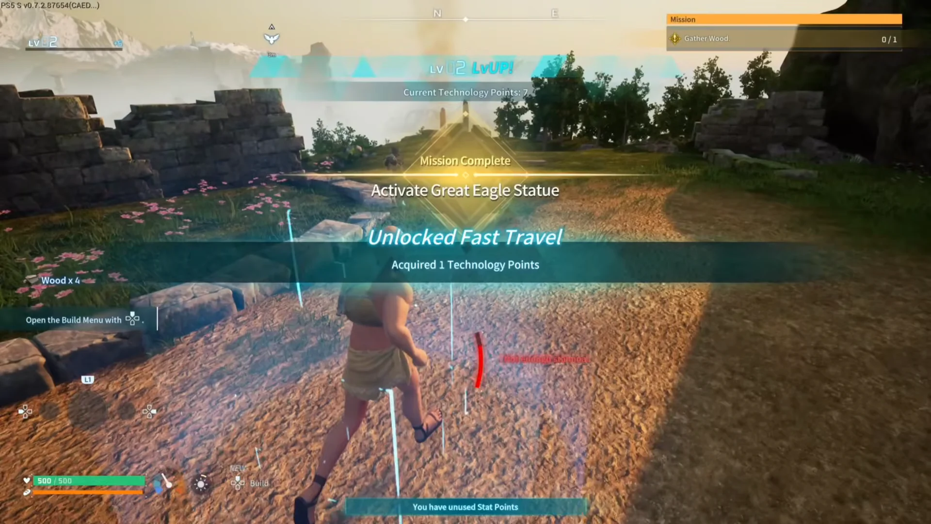 First Fast Travel Statue