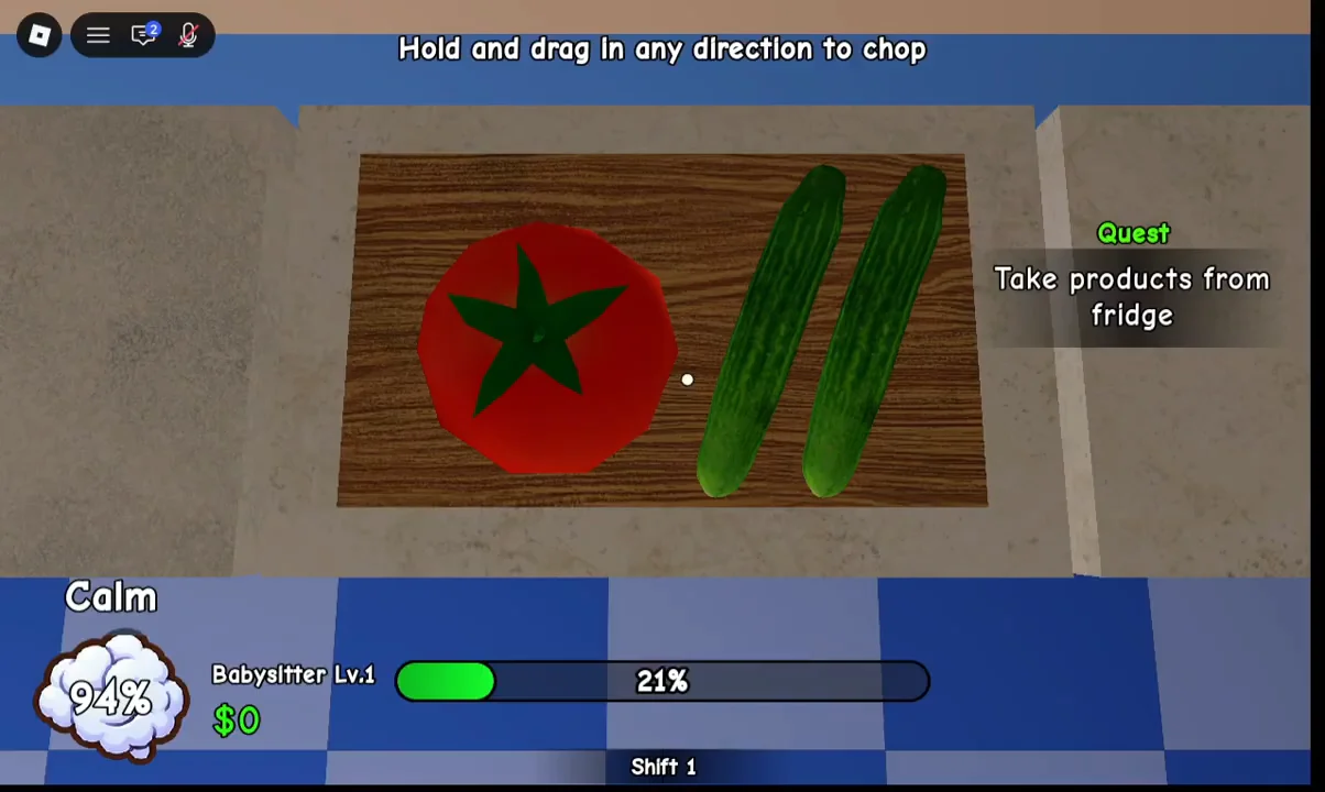 Slicing Minigame