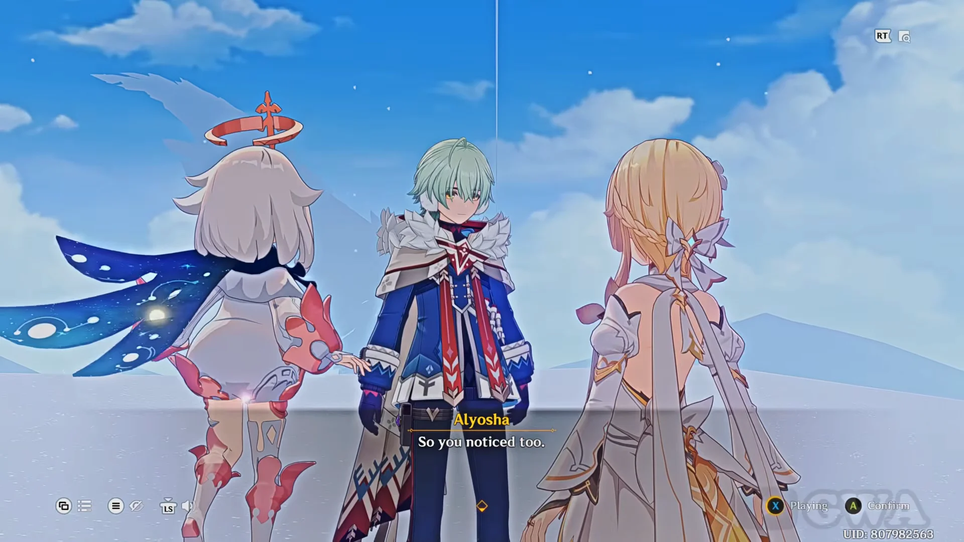 Dialogue with Alyosha