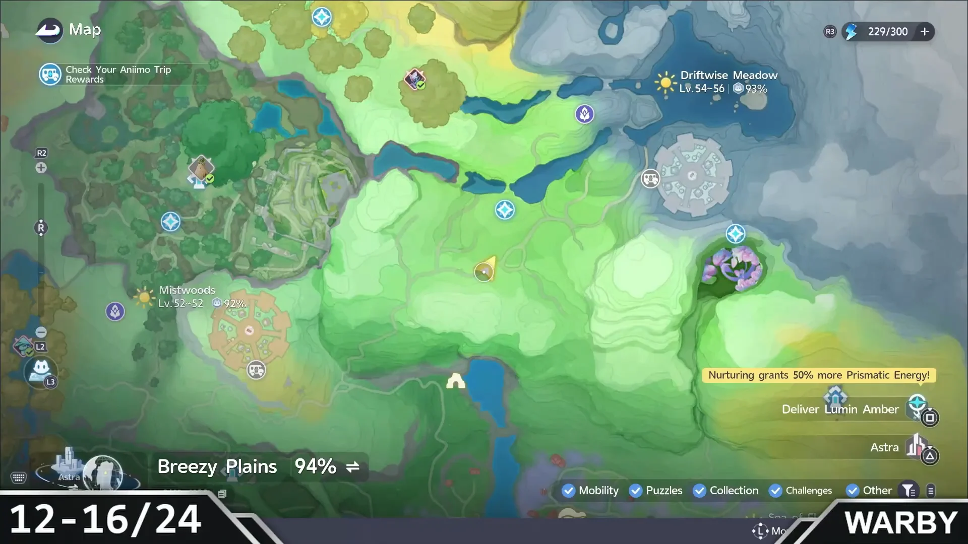 Map: Flufftail Grass 12–16/24