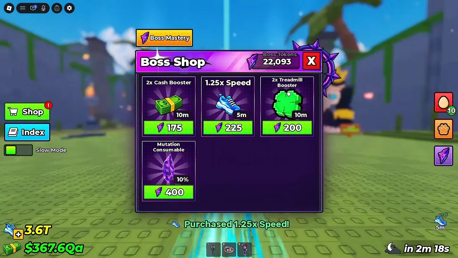 Boss Shop & Stealing Jellyfish Egg