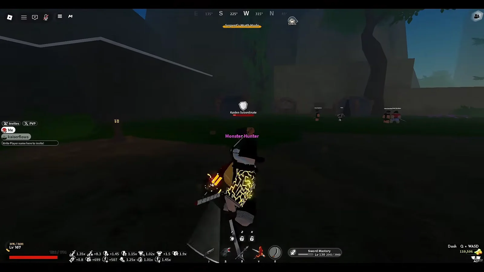 Cutlass Weapon Showcase