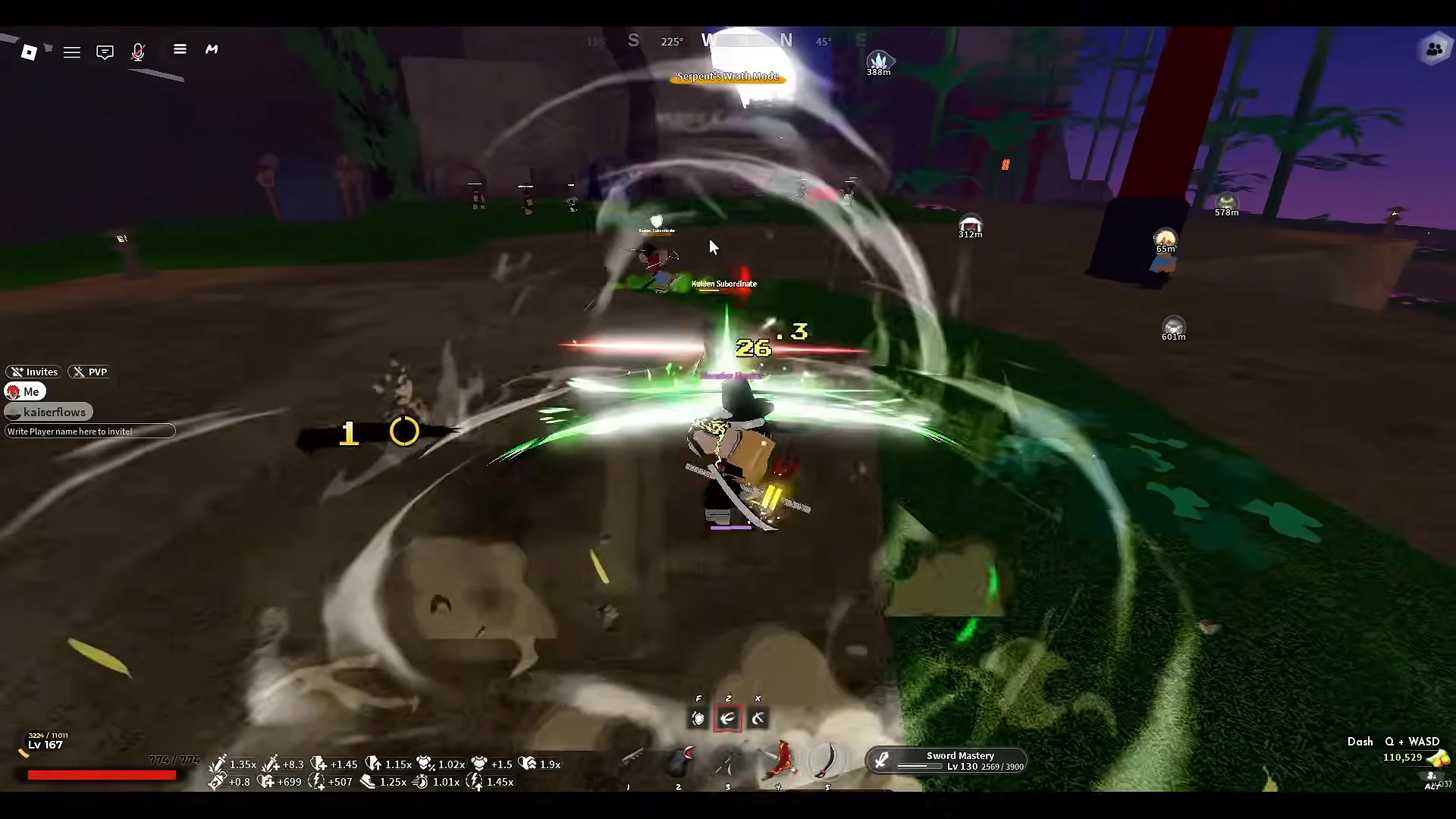 Cutlass Weapon Showcase