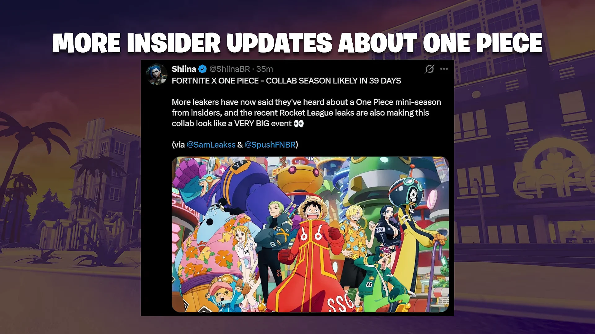 One Piece Collab Leak