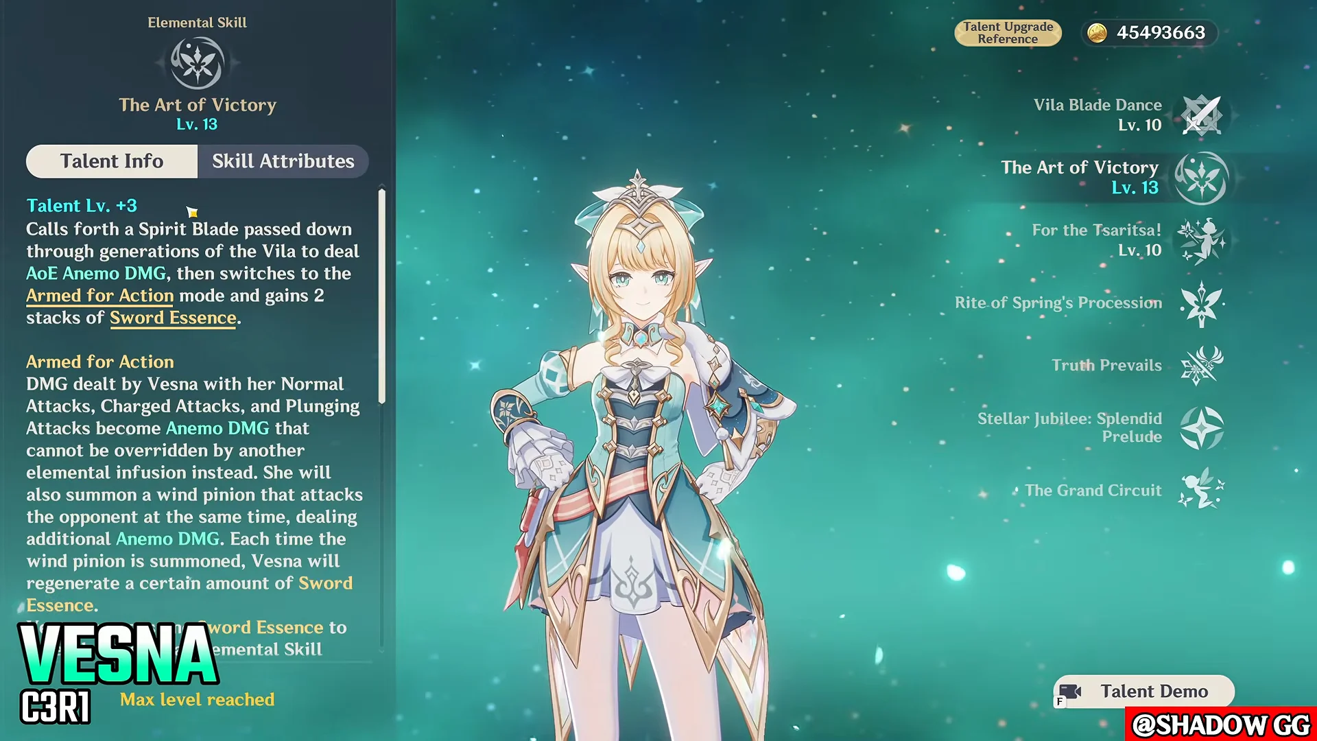 C3 Activation & Skill Levels