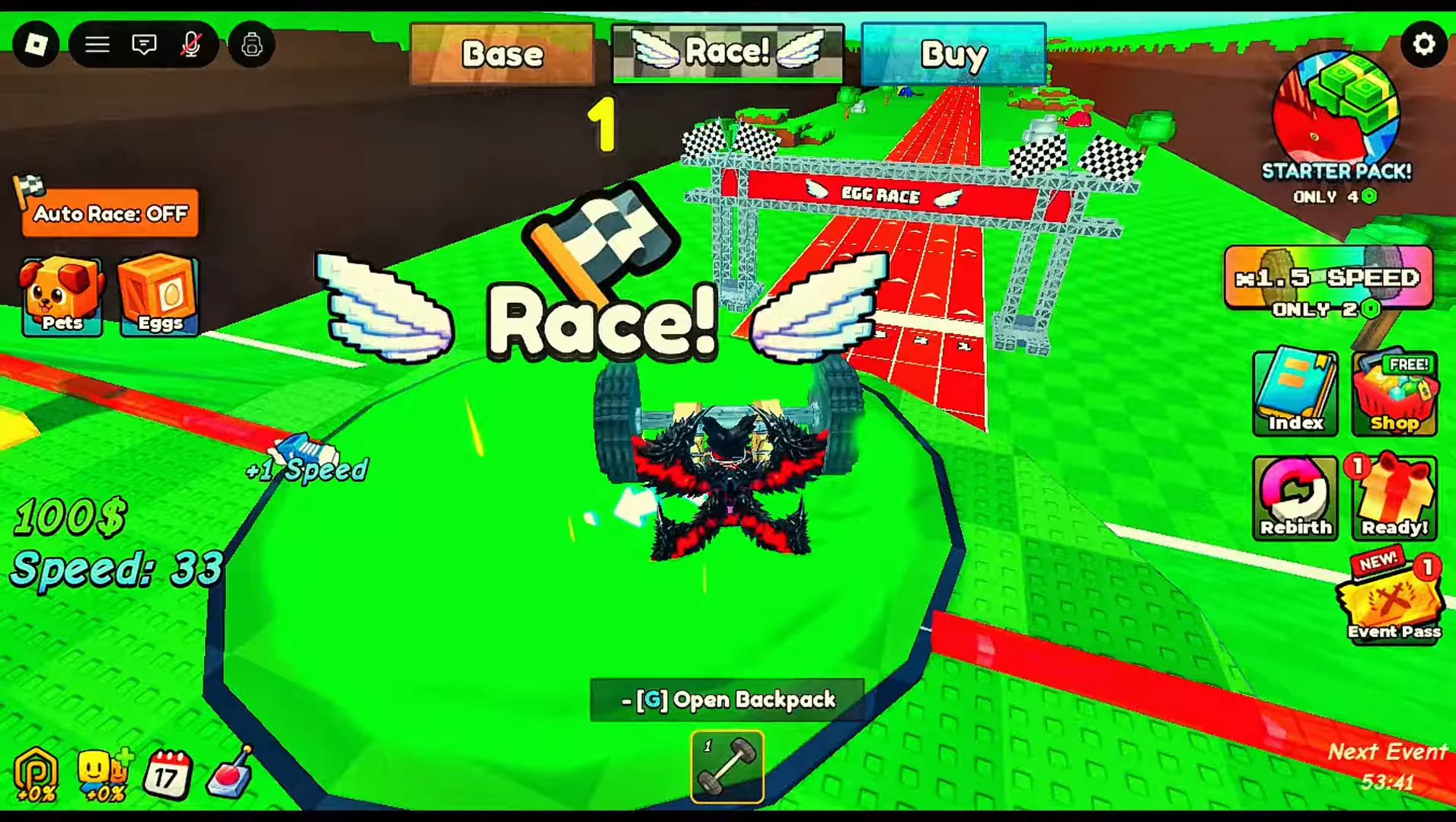 First Race Attempt