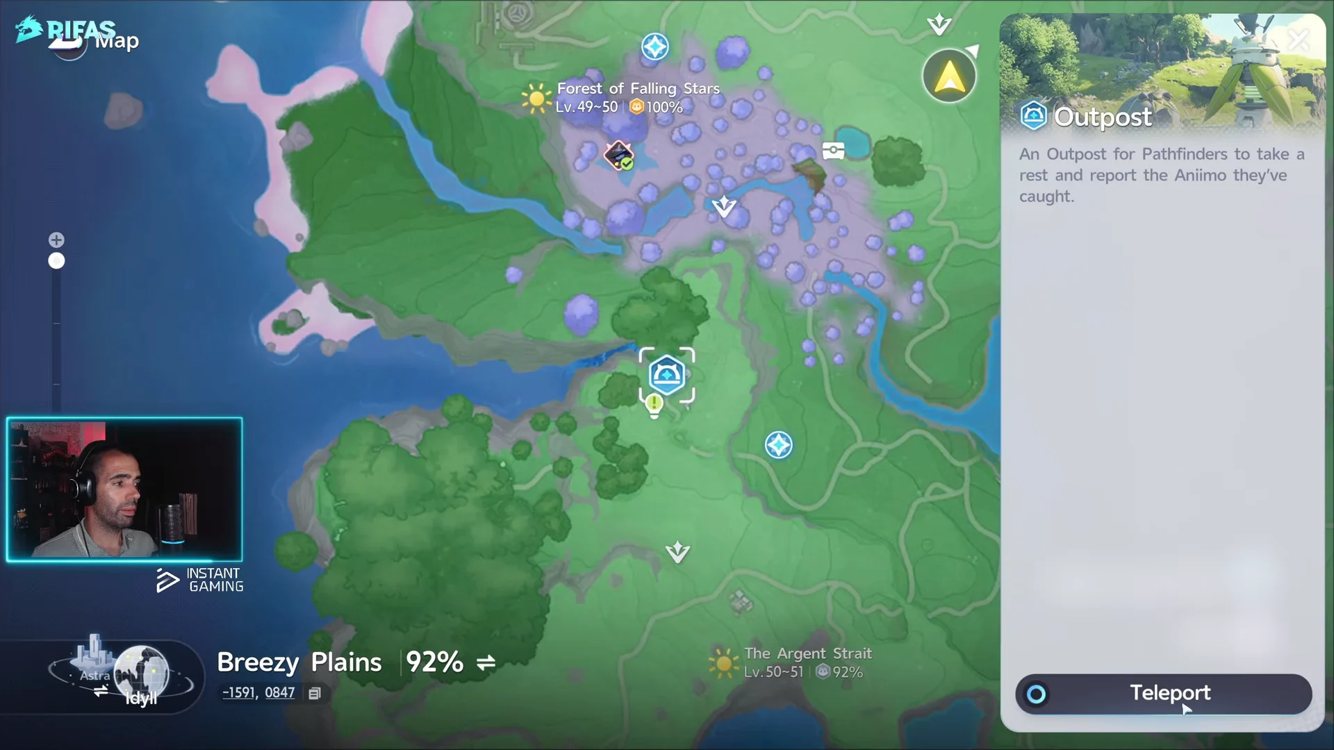 Tracking Sayn in Outpost