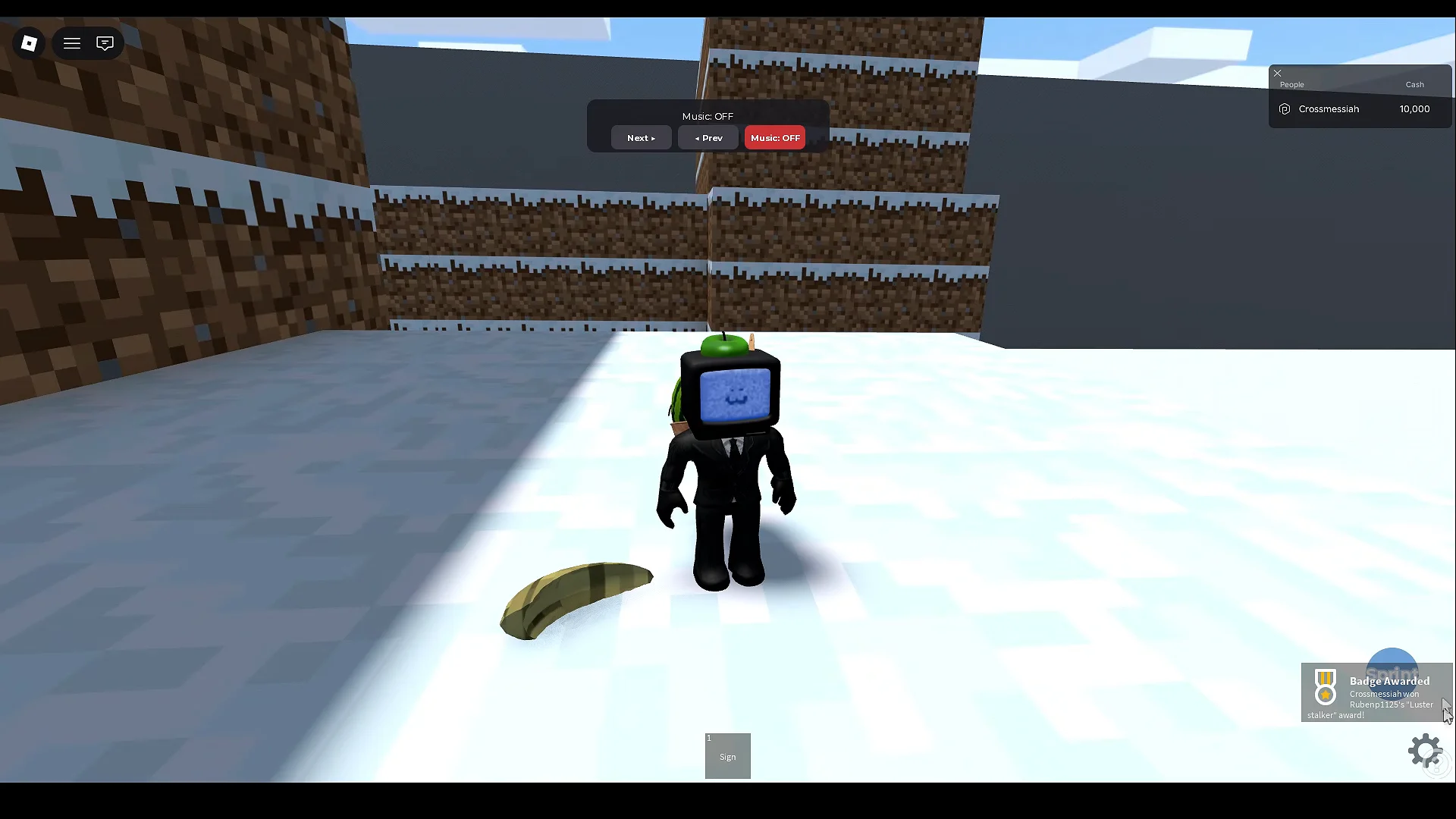 Collecting Rotten Banana Badge
