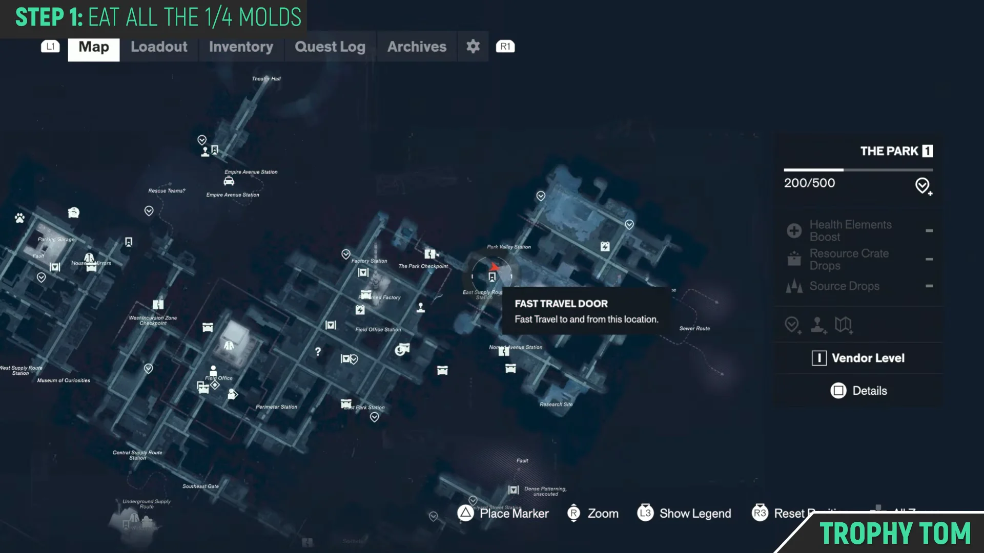 Map Navigation: Starting Point