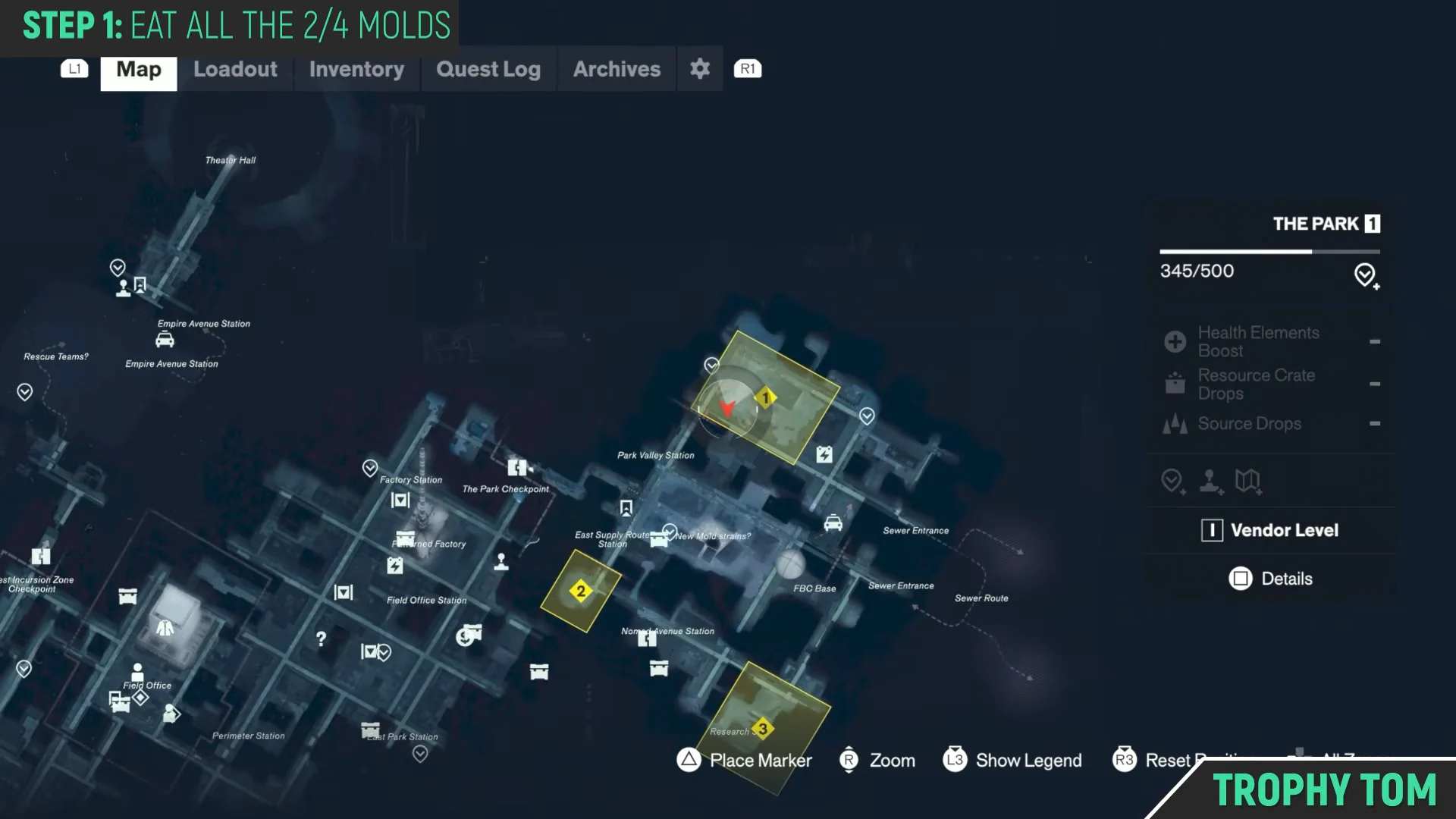 Map Check: Gym Area