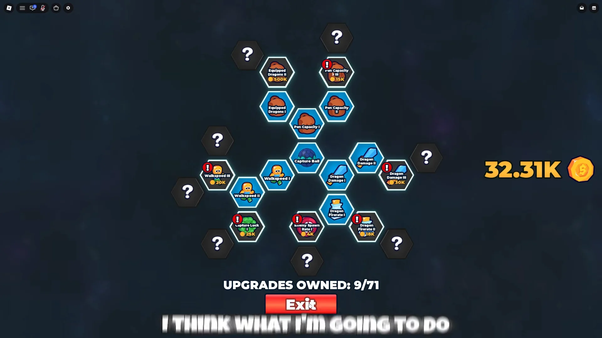 Upgrades Tree