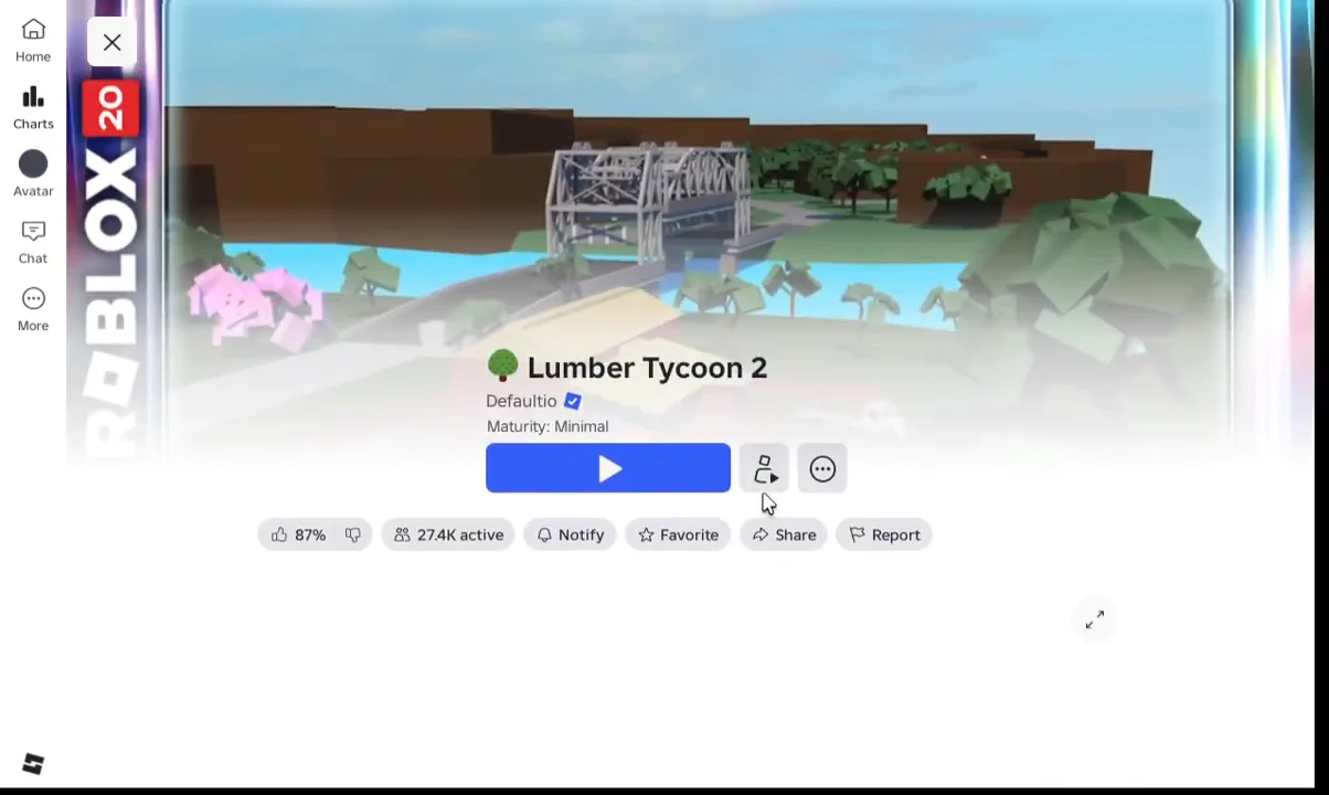 Game page details