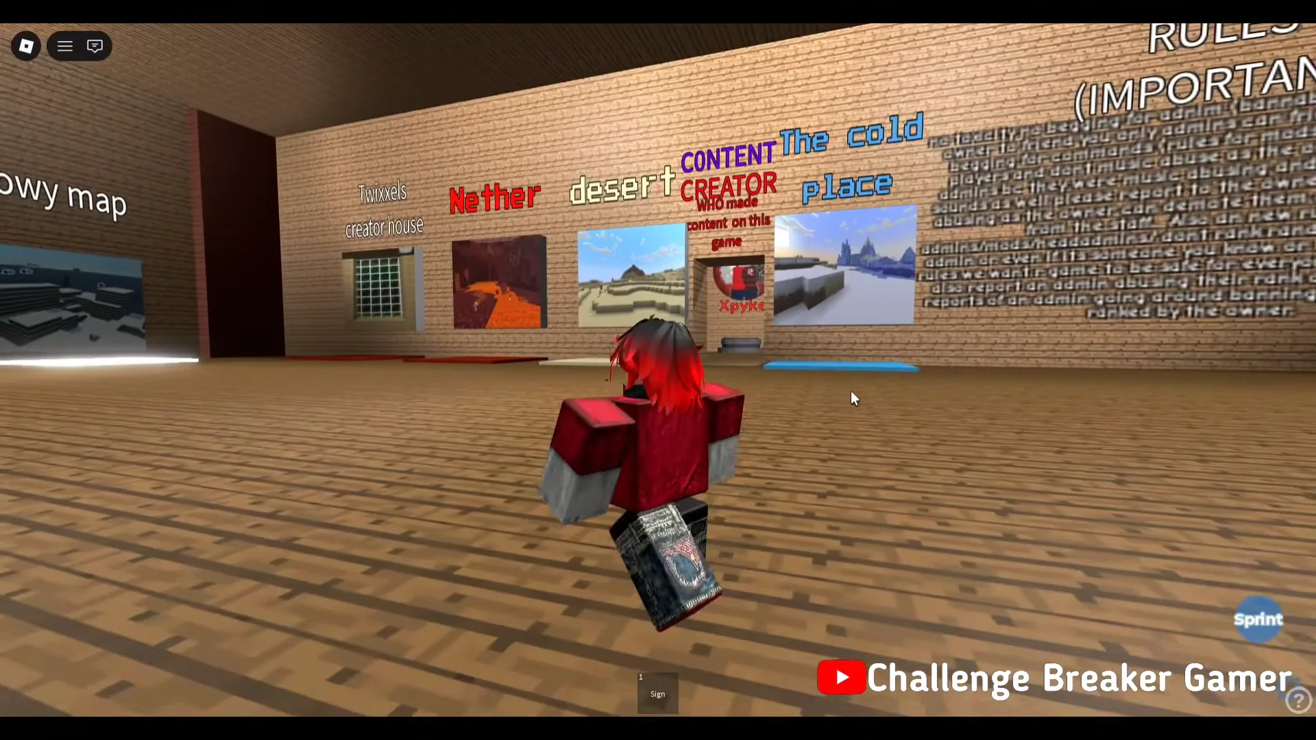 Navigating Main Lobby