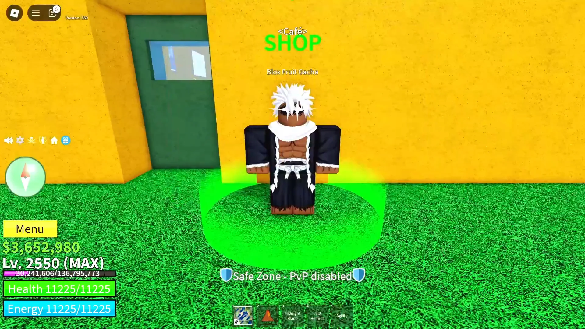 Blox Fruit Gacha in Second Sea