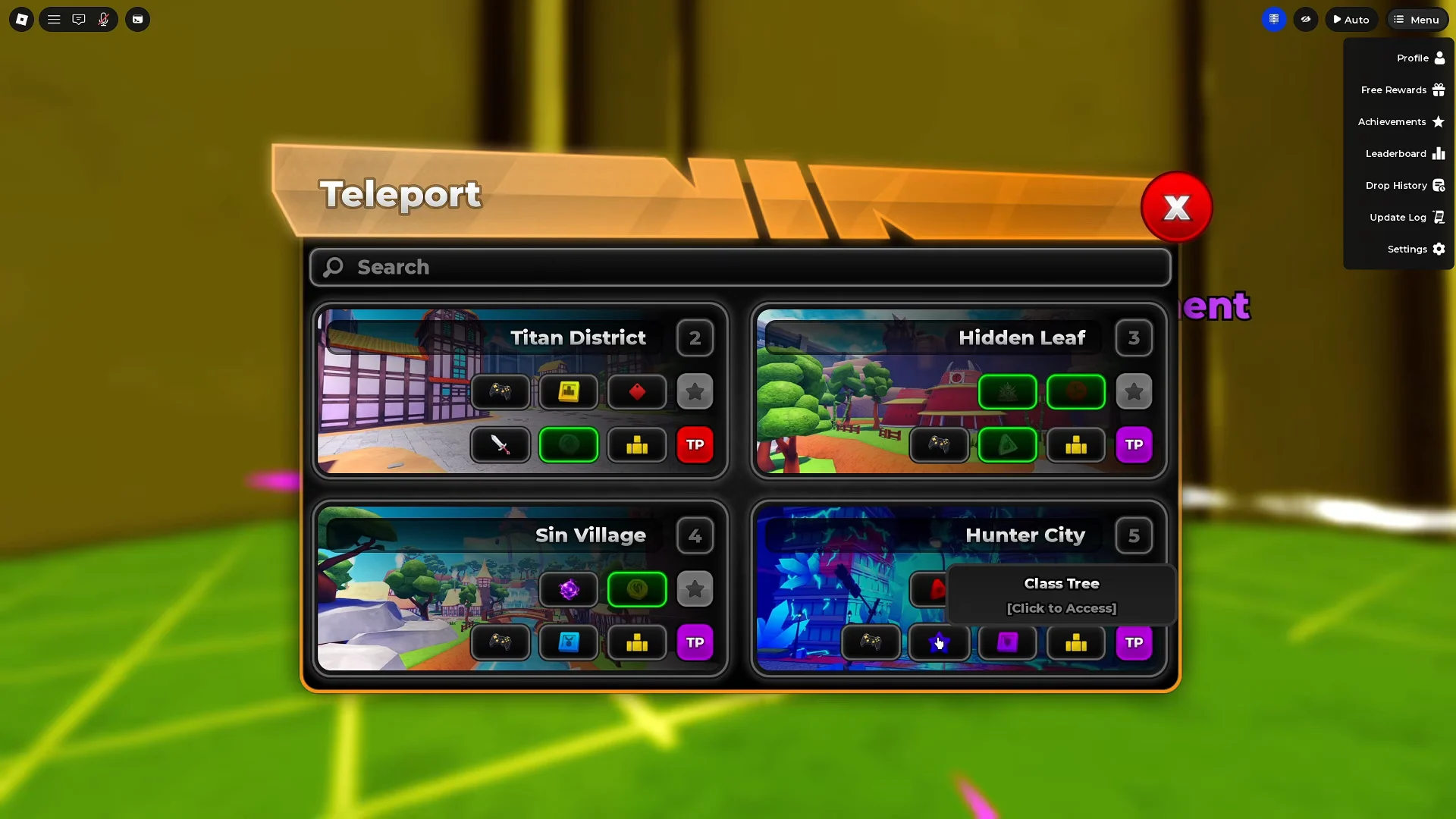 Unlocking Class Tree