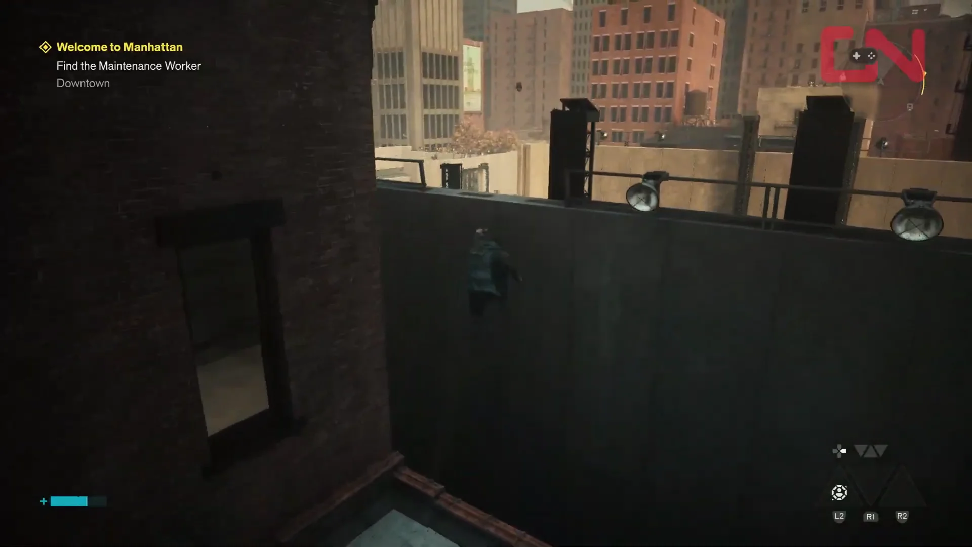 Traversing rooftops