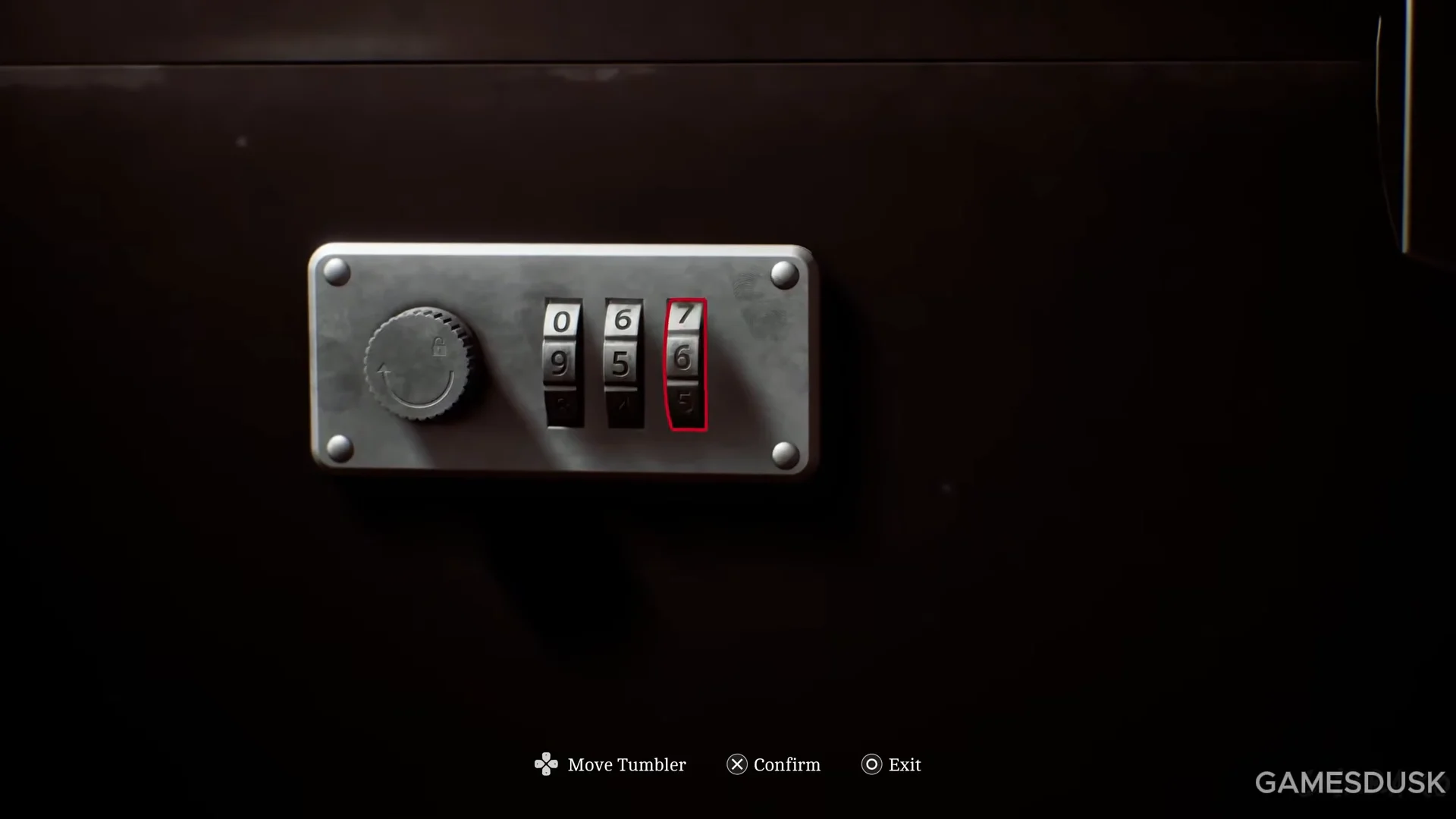 Unlock Safe with Code 956