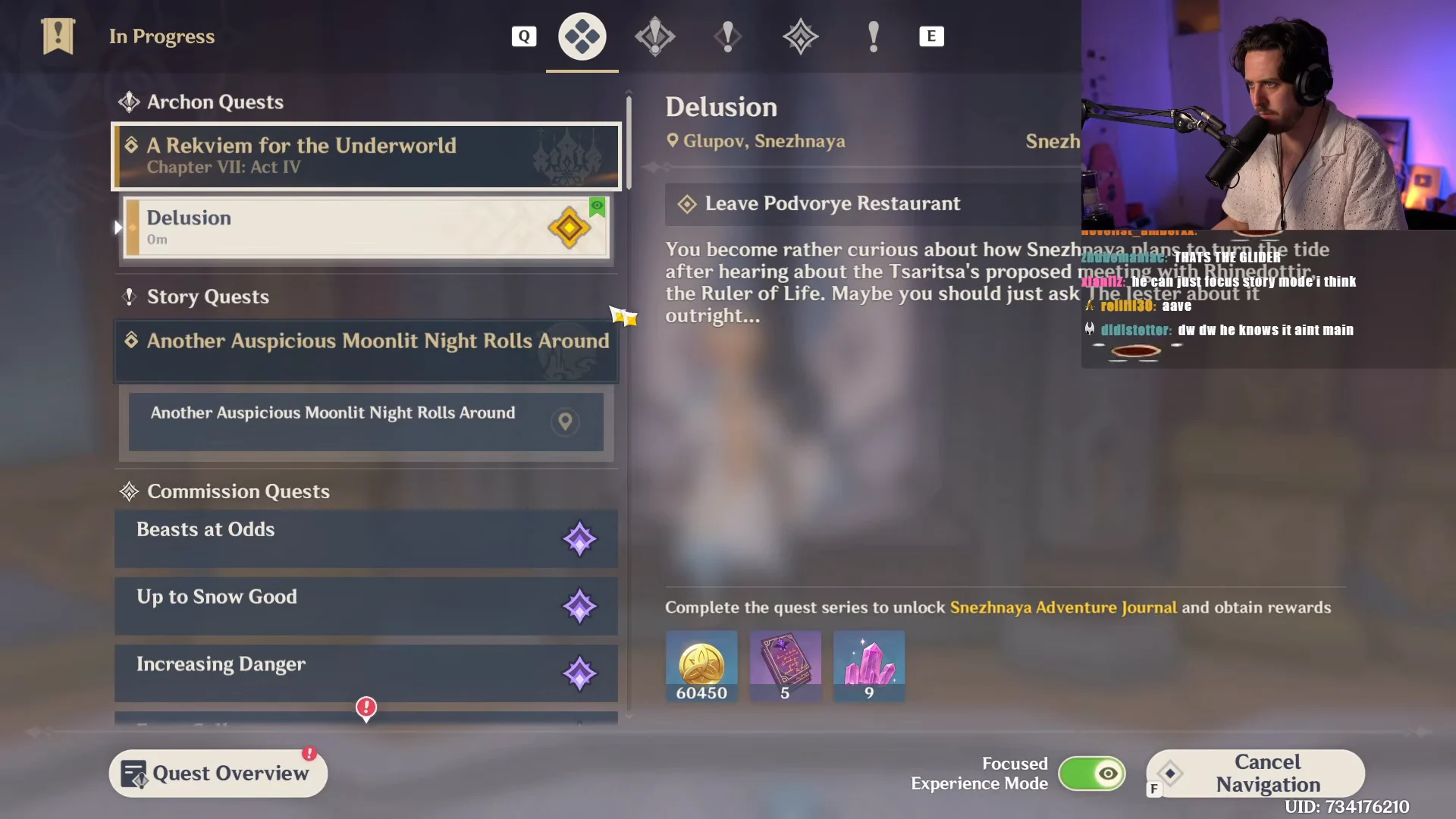 Archon Quest Act IV Unlocks