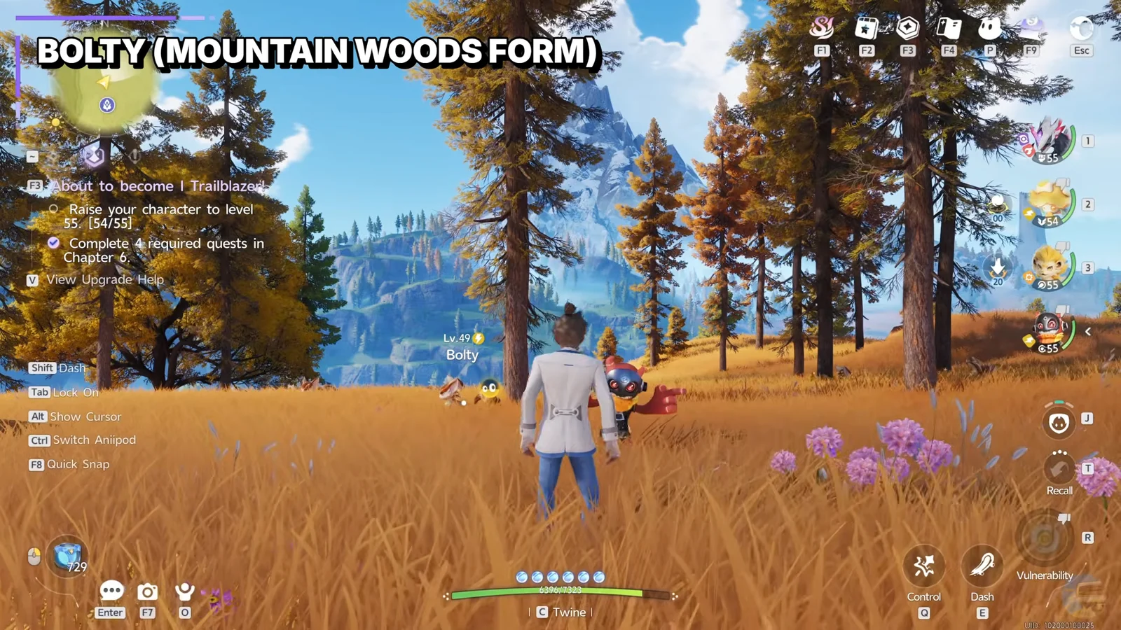 Bolty (Mountain Woods Form)