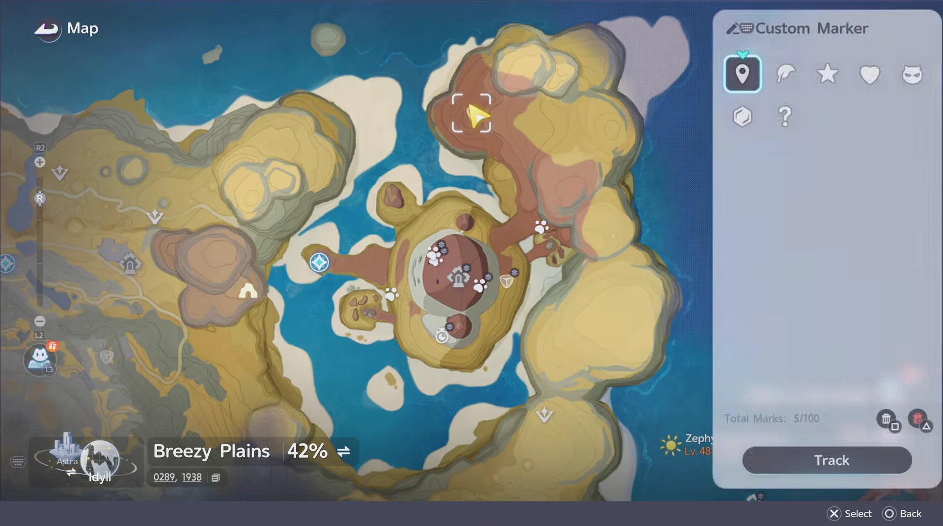 Map location revealed
