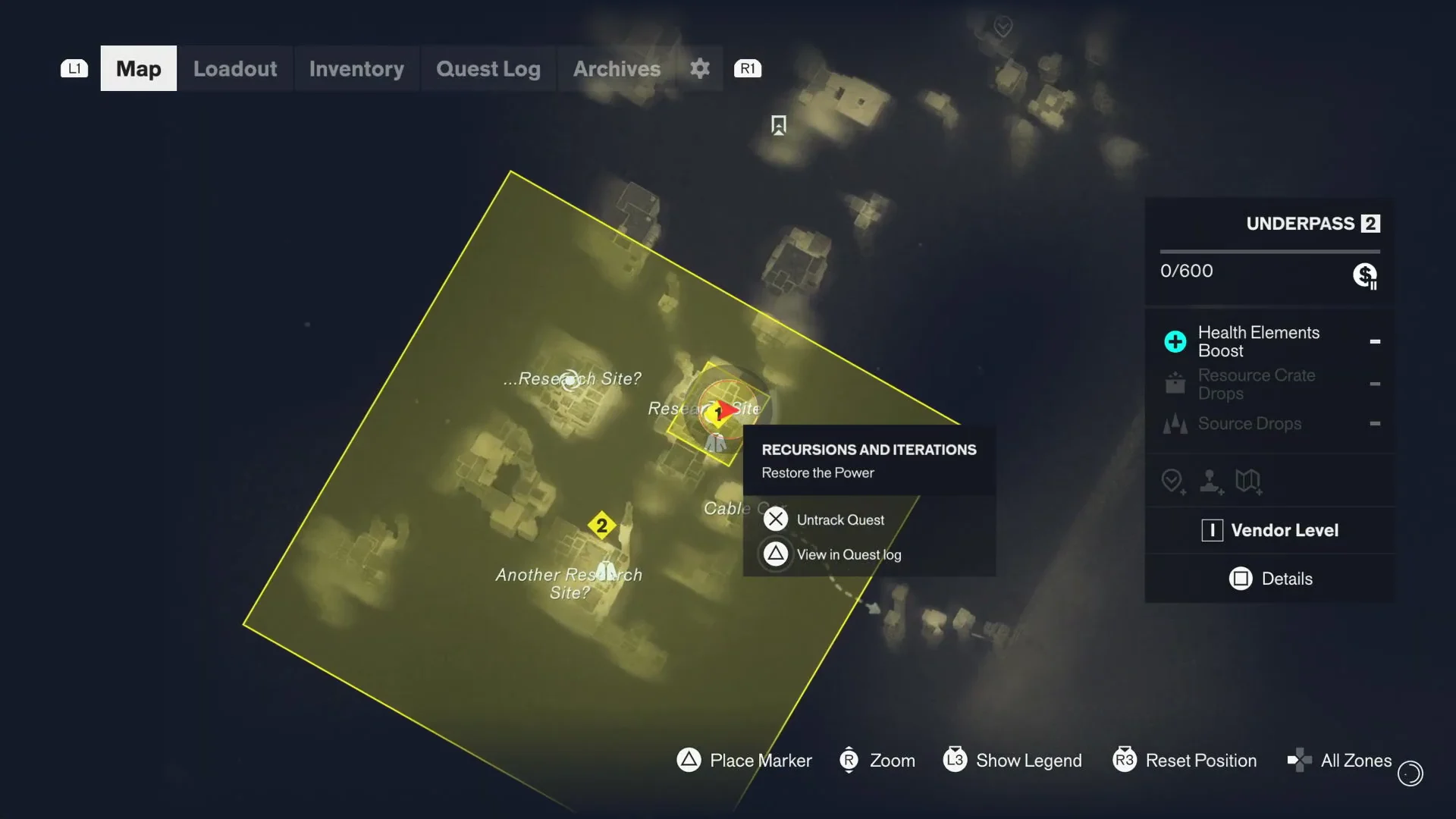 Map Screen