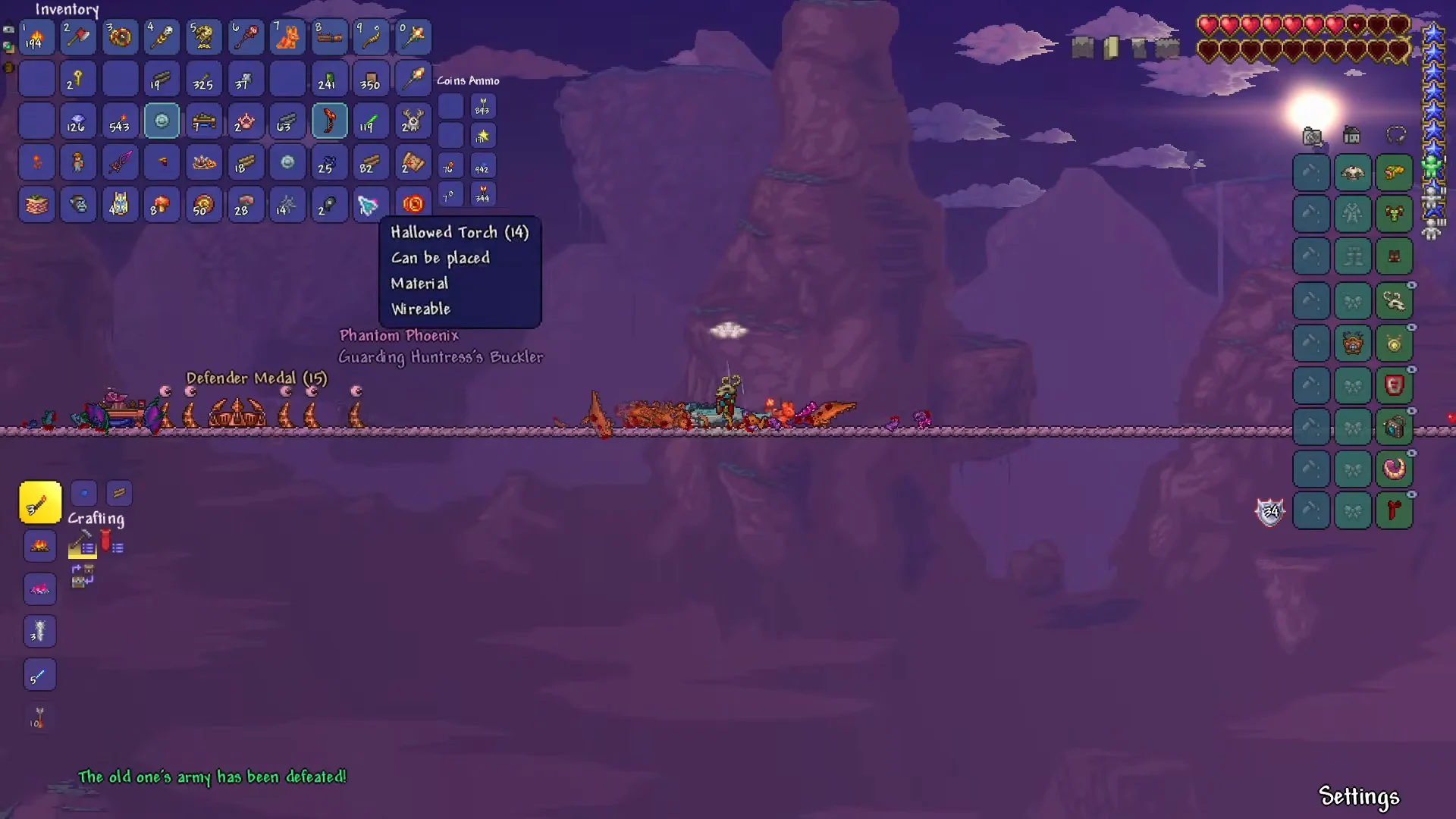 Event Completion & Looting