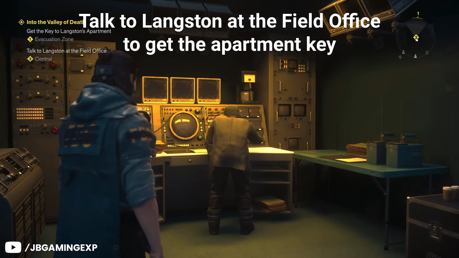 Navigating to Langston