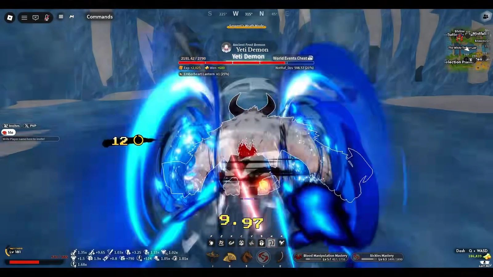 Defeating Minions and Boss
