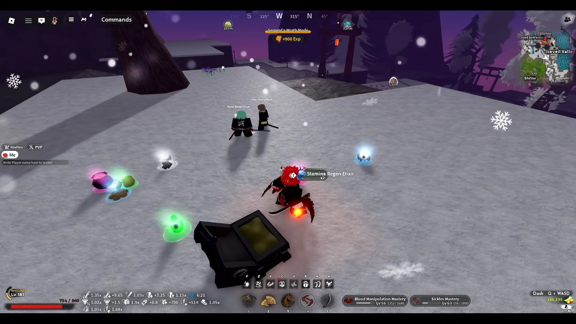 Farming Frozen Heart
