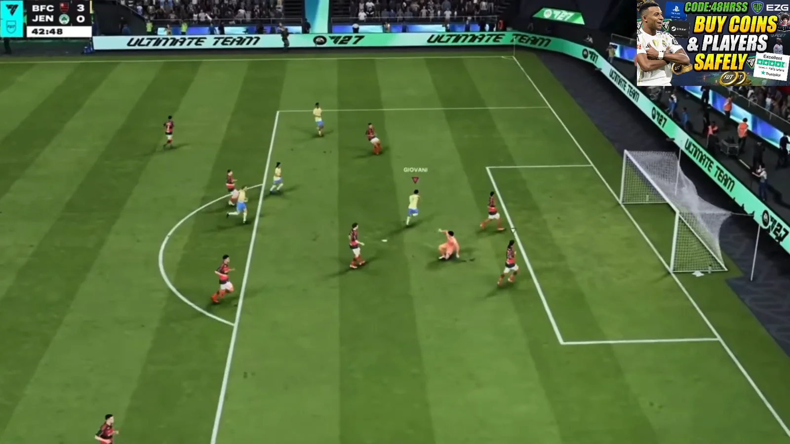 Dos Santos Hat-Trick