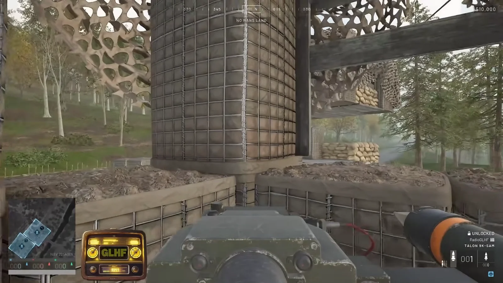 Map Distance Targeting Tip