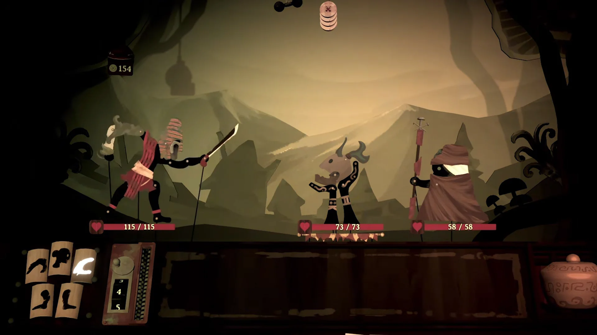 Three-Puppet Battle