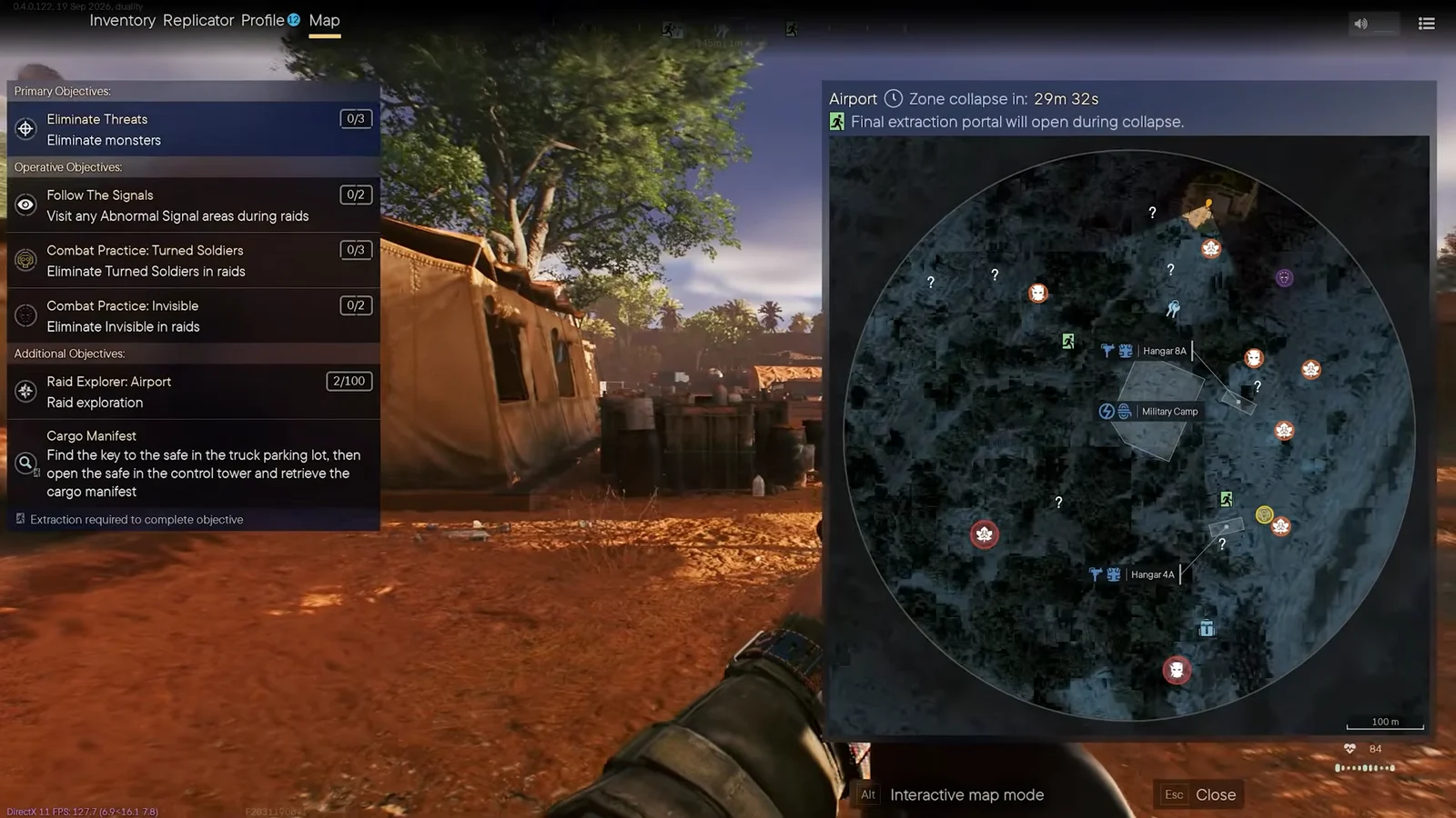 Map and Objectives Overview