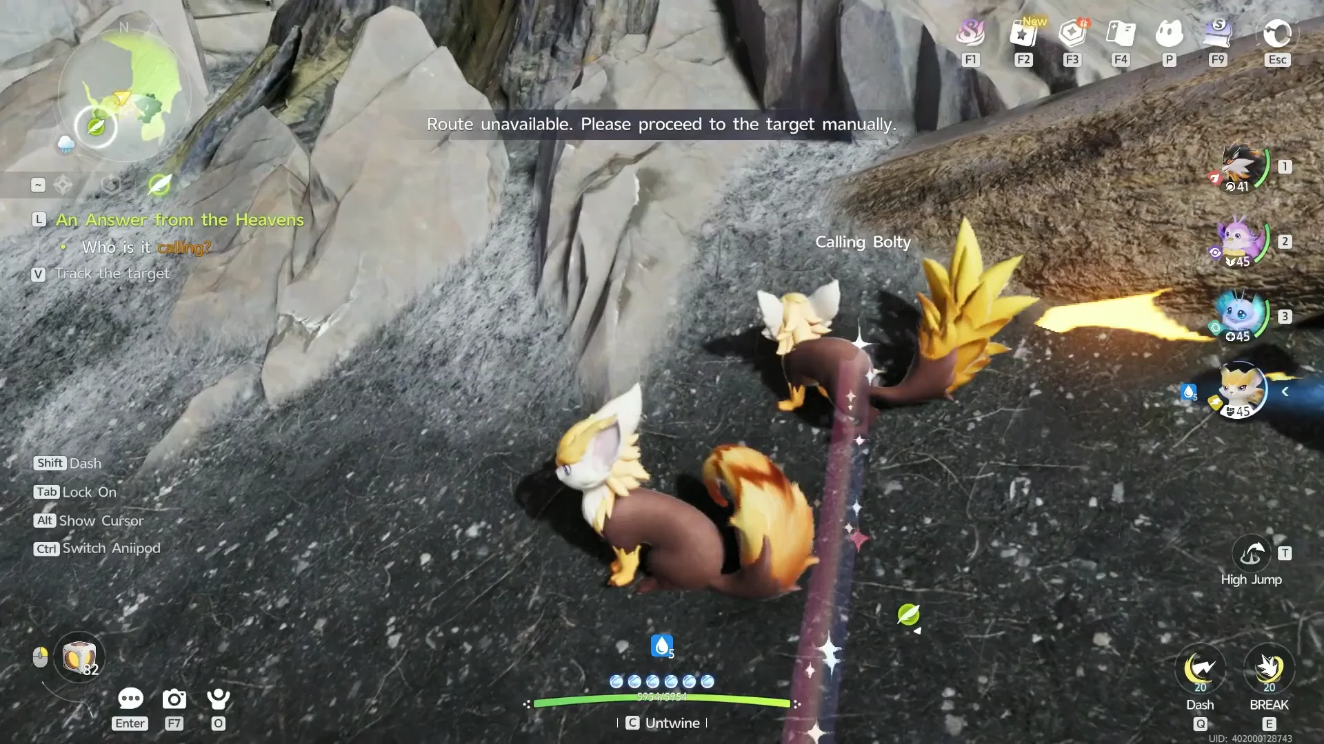Tracking the Quest