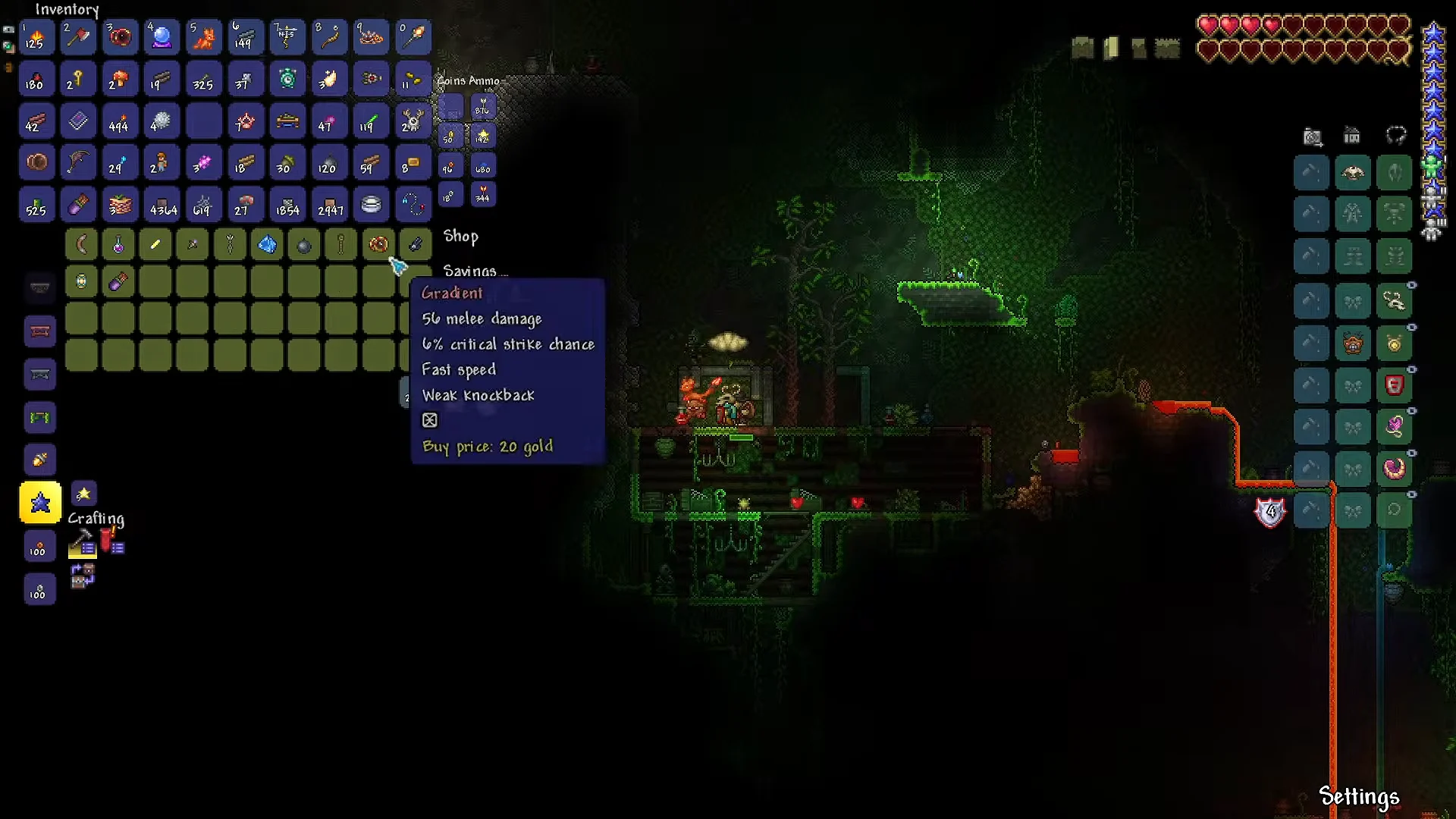Skeleton Merchant trapped