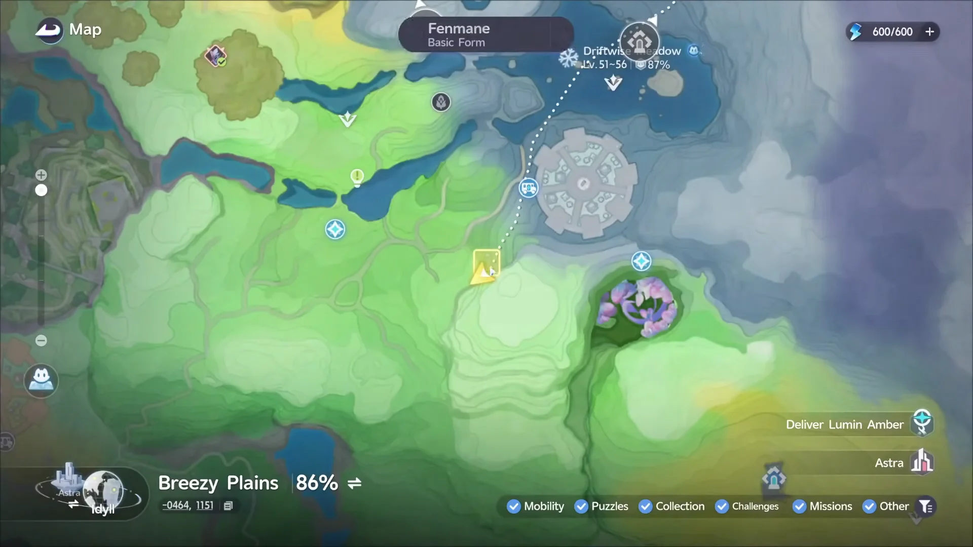 Map Coordinates