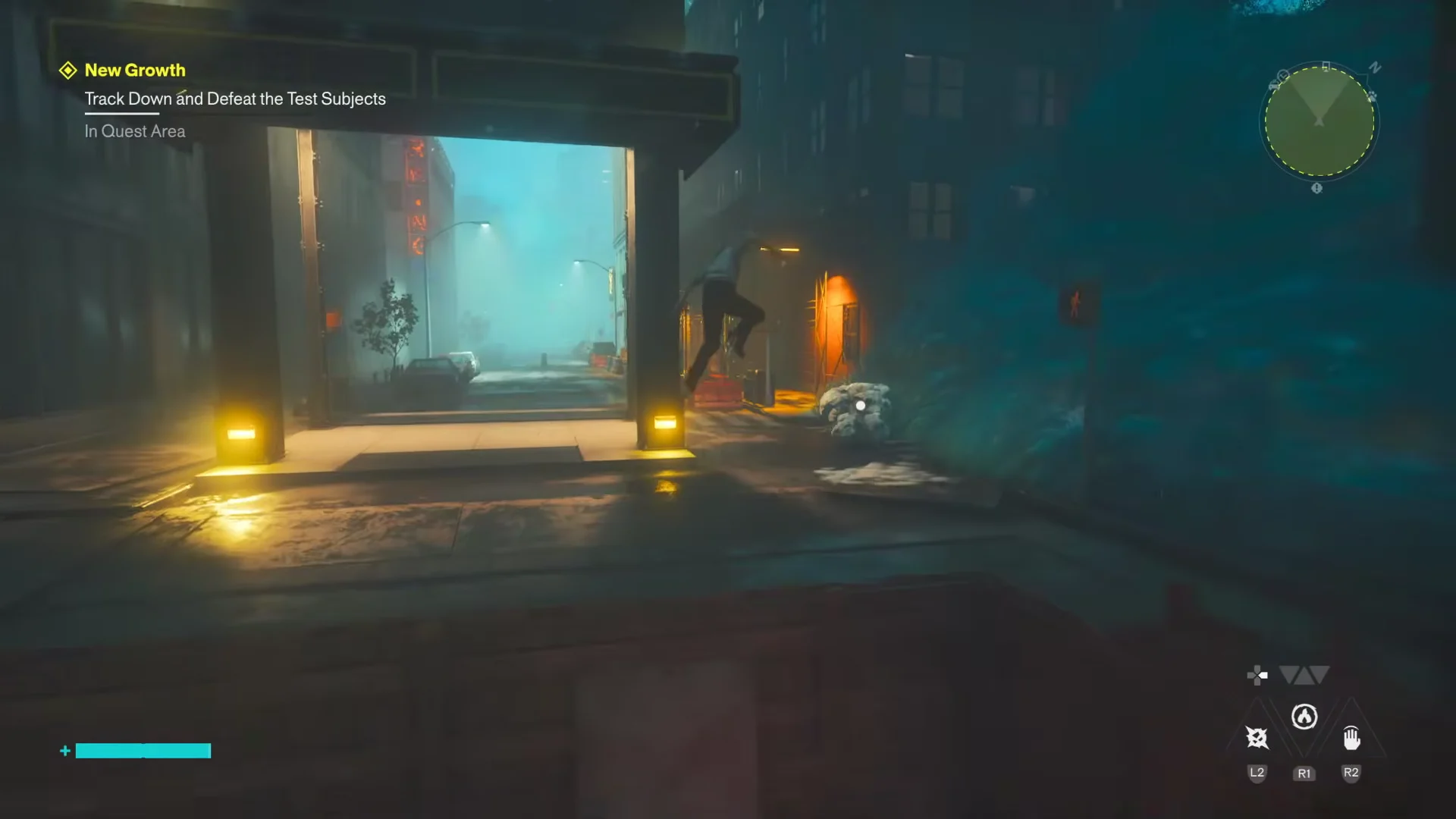 Reaching street level