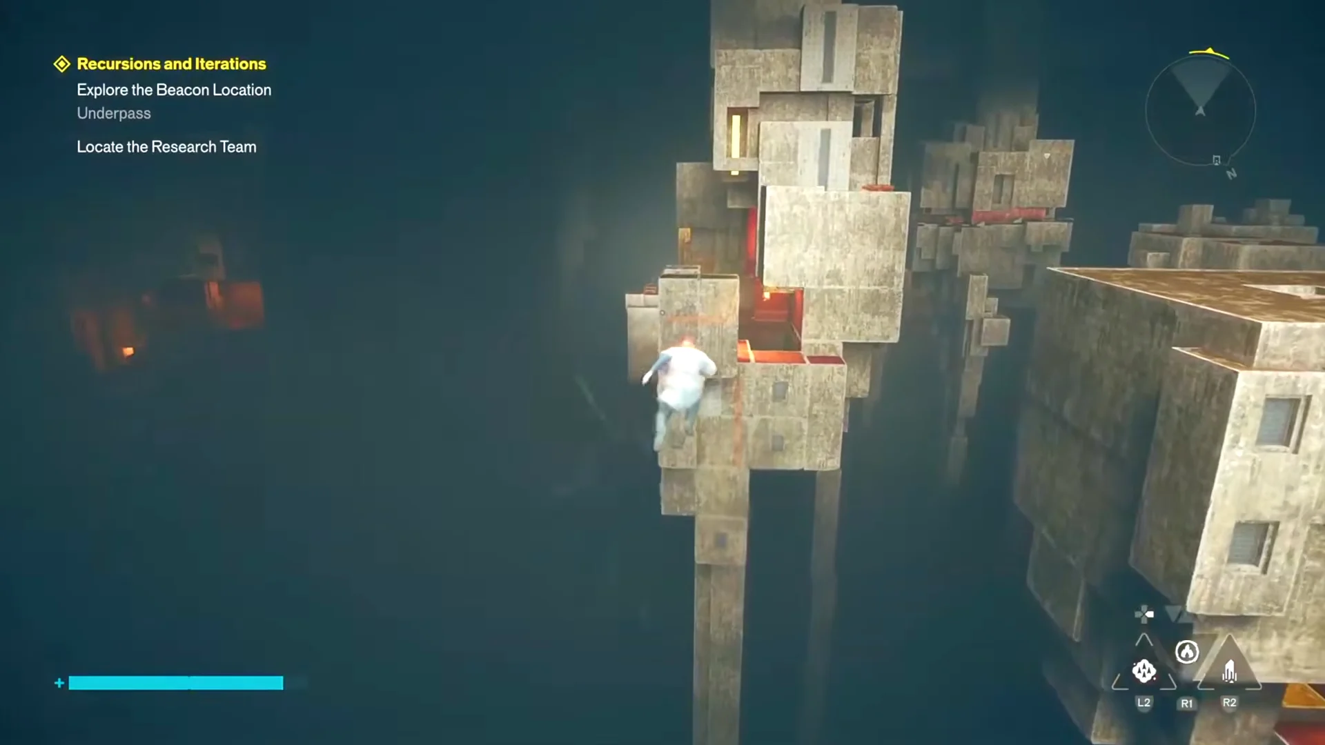 Floating between platforms