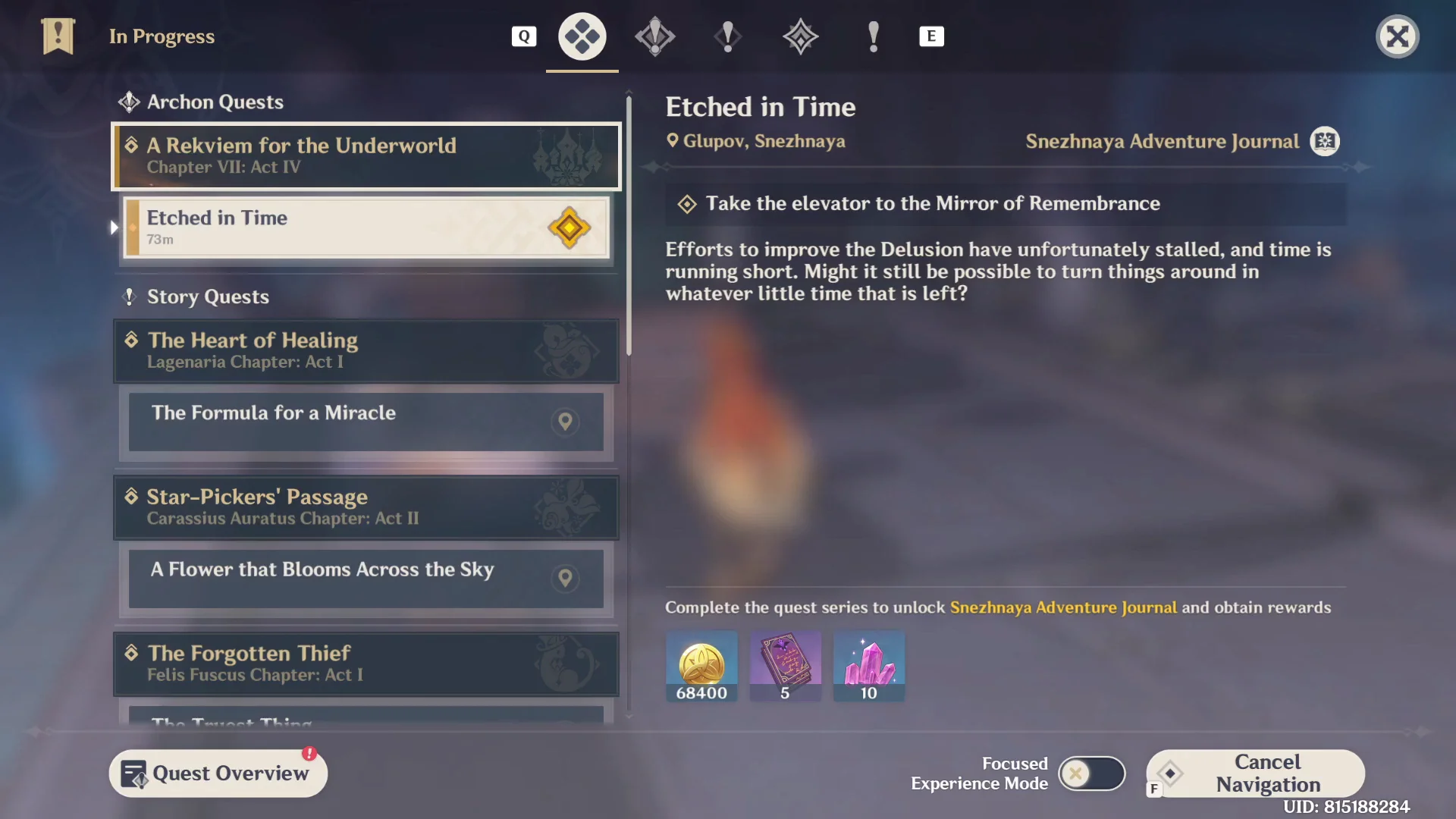 Quest Overview