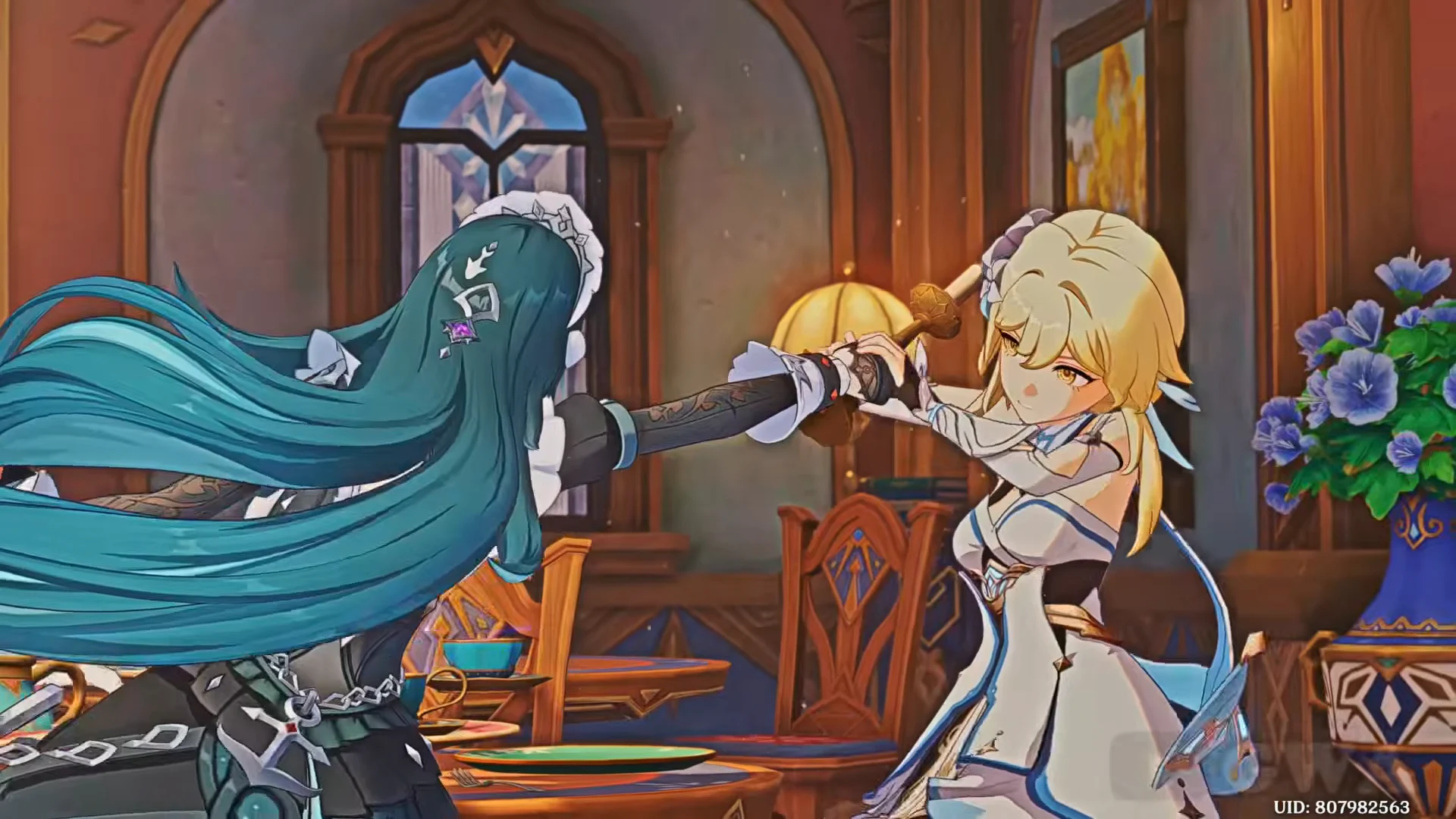 Fight begins on the table